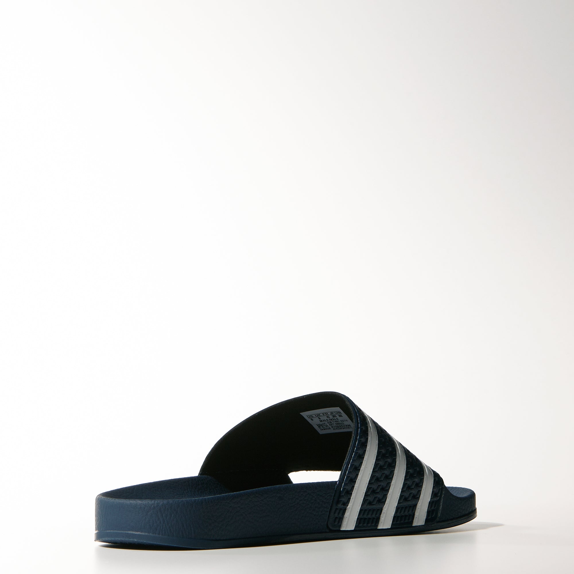 Men's adidas Originals Adilette Slides Adi Blue / White / Adi Blue