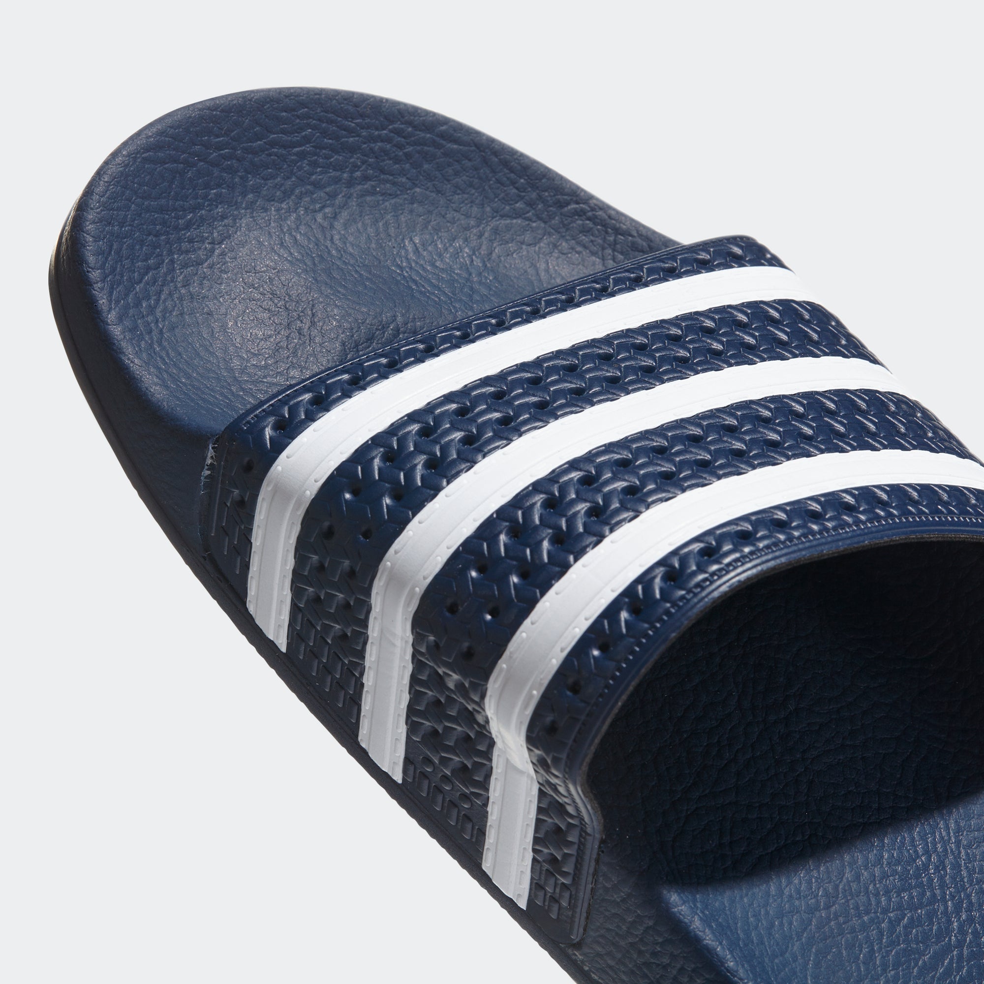 Men's adidas Originals Adilette Slides Adi Blue / White / Adi Blue