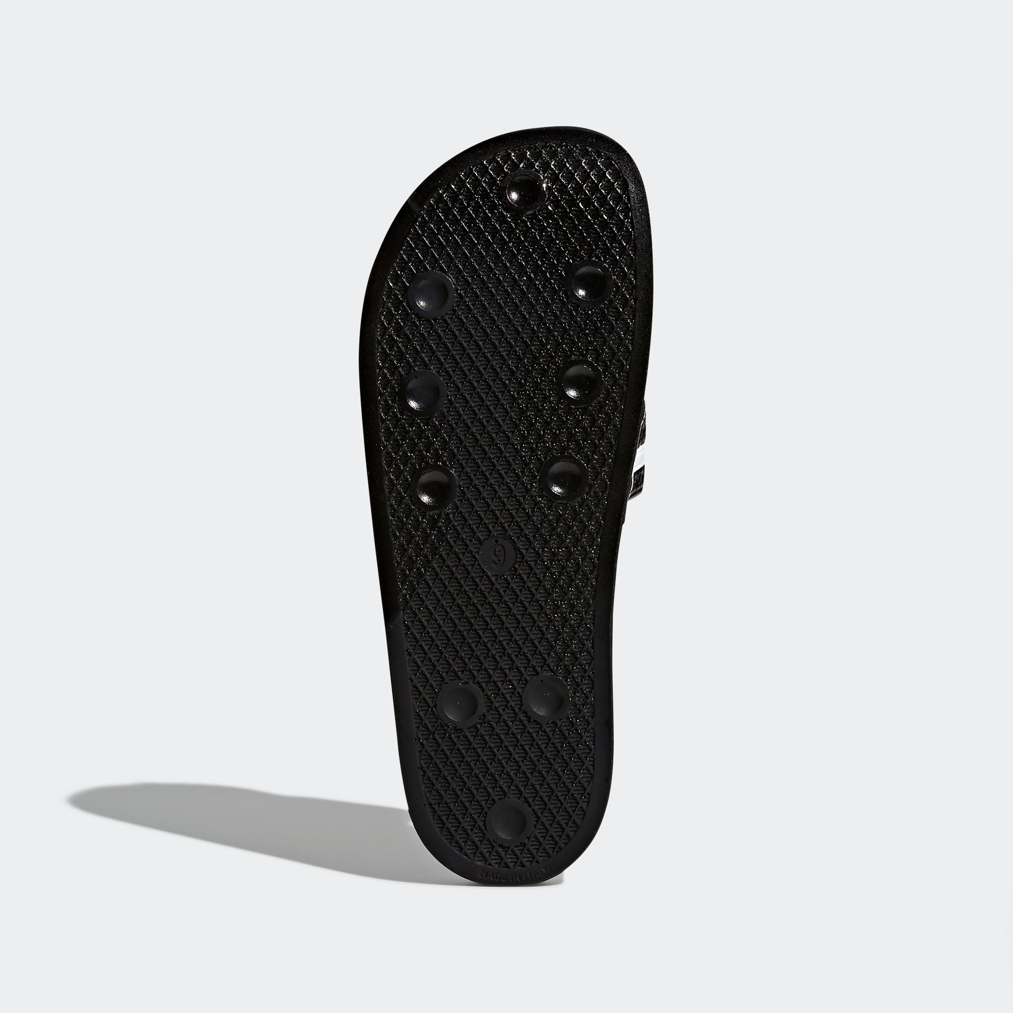 adidas Originals Adilette Slides Black 280647 | Chicago City Sports | bottom view