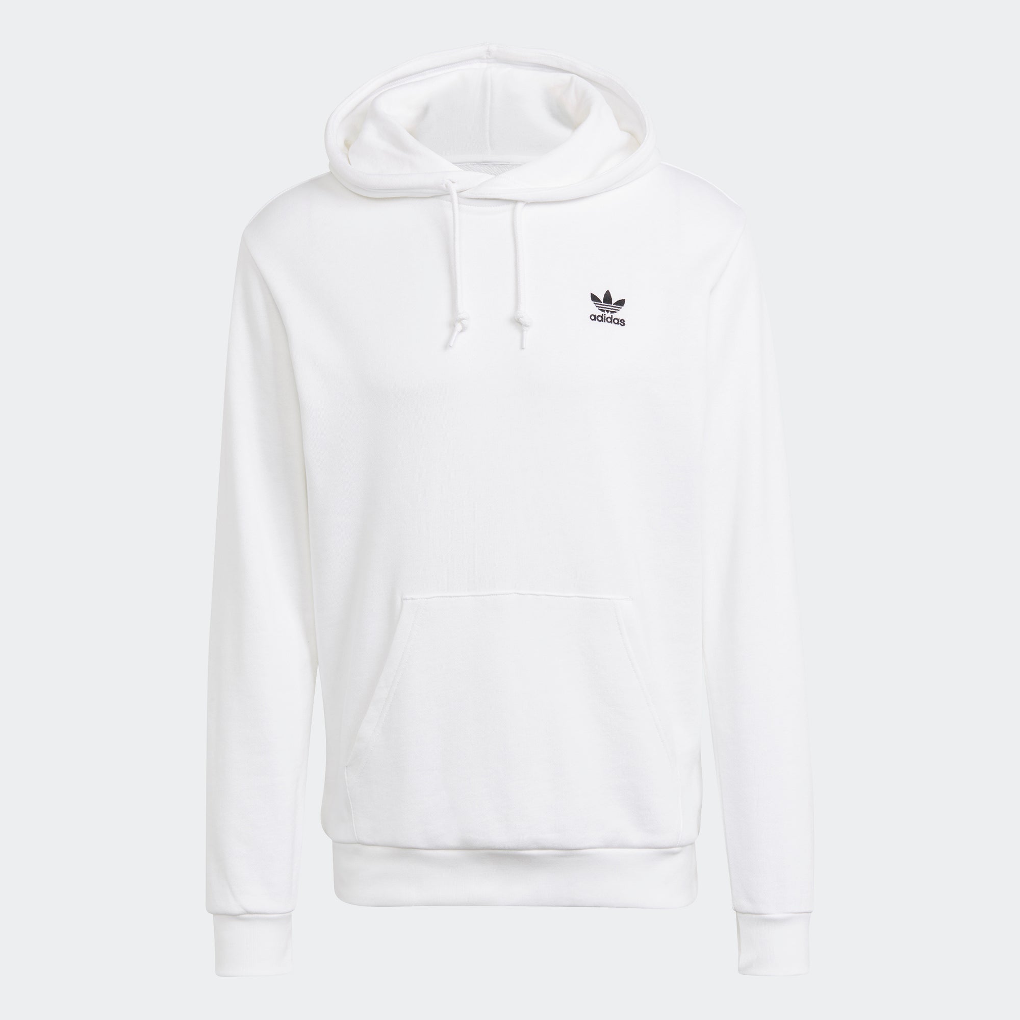 Men's adidas Essentials Trefoil Hoodie White