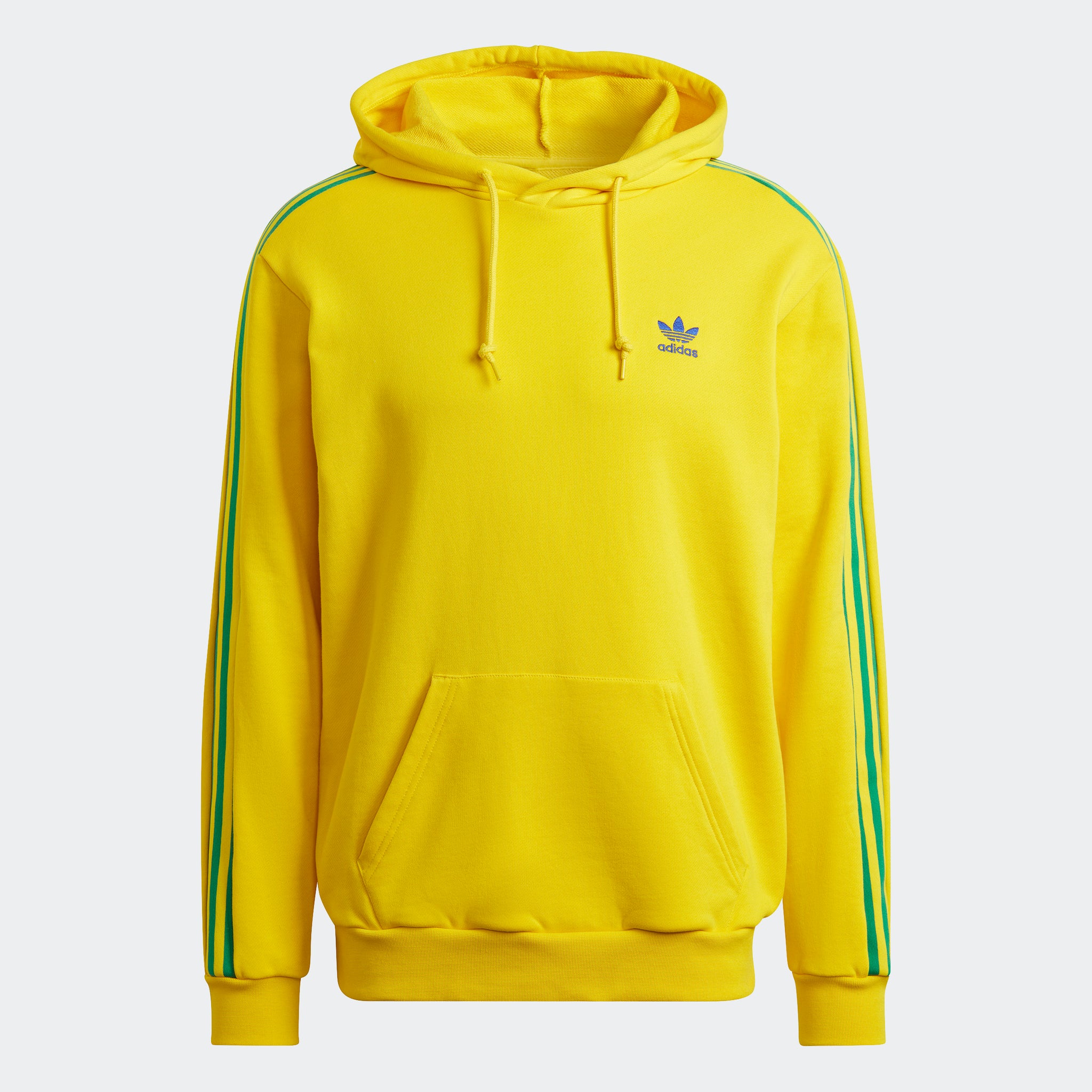 adidas Originals 3-Stripes Hoodie Team Yellow Chicago City Sports
