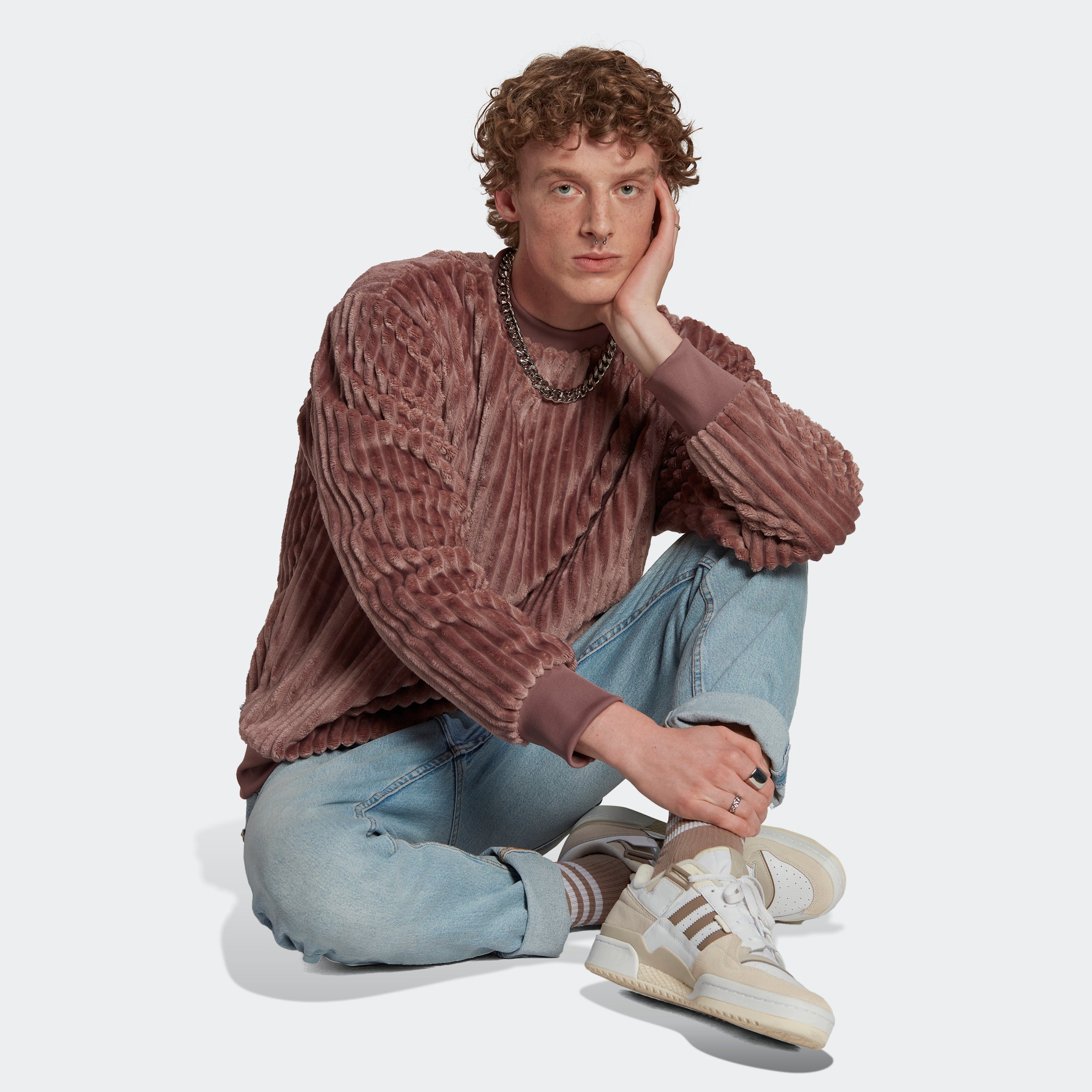 Men's adidas Originals Adicolor Contempo 3D Crew Sweatshirt