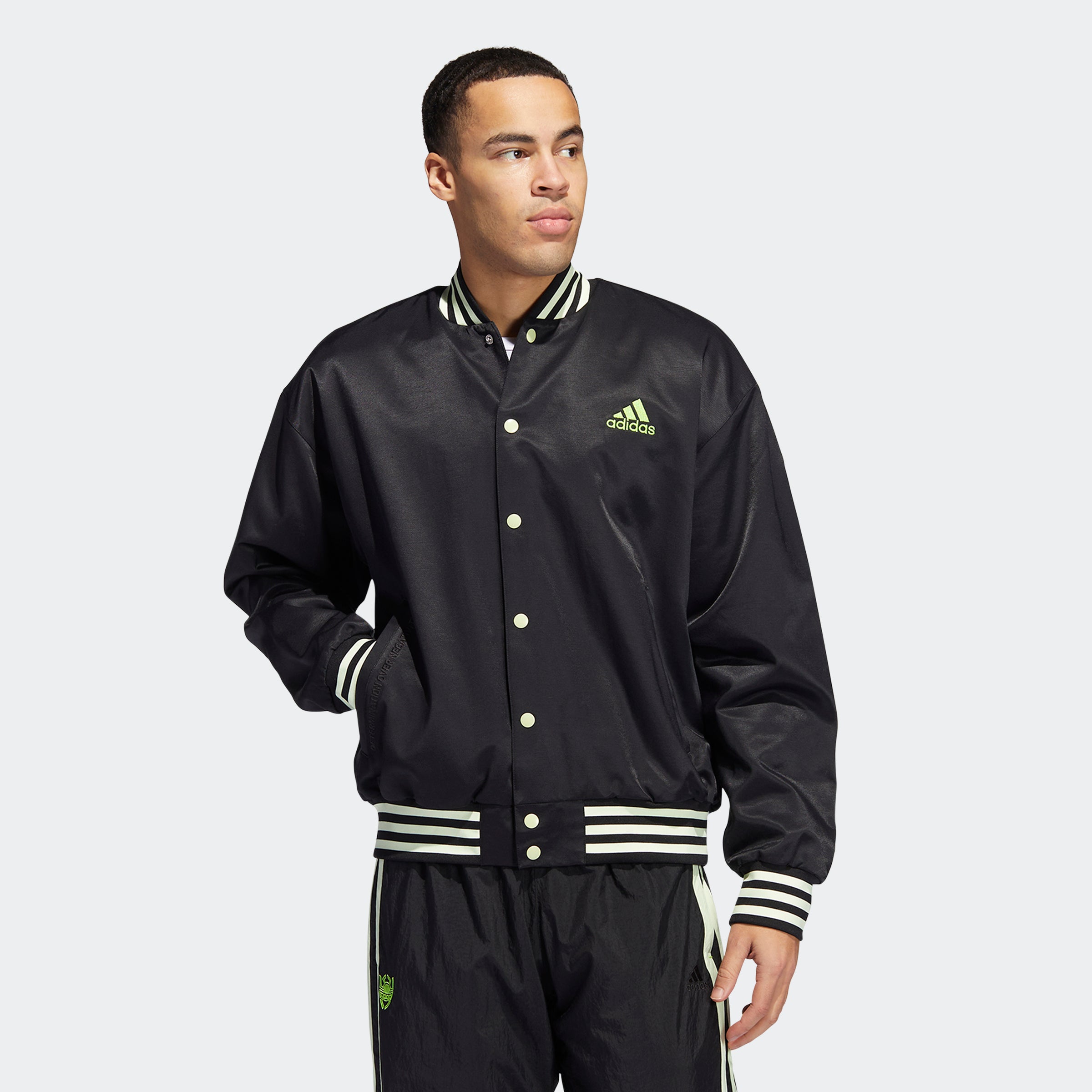 Men's adidas Originals Donovan Mitchell Jacket Black