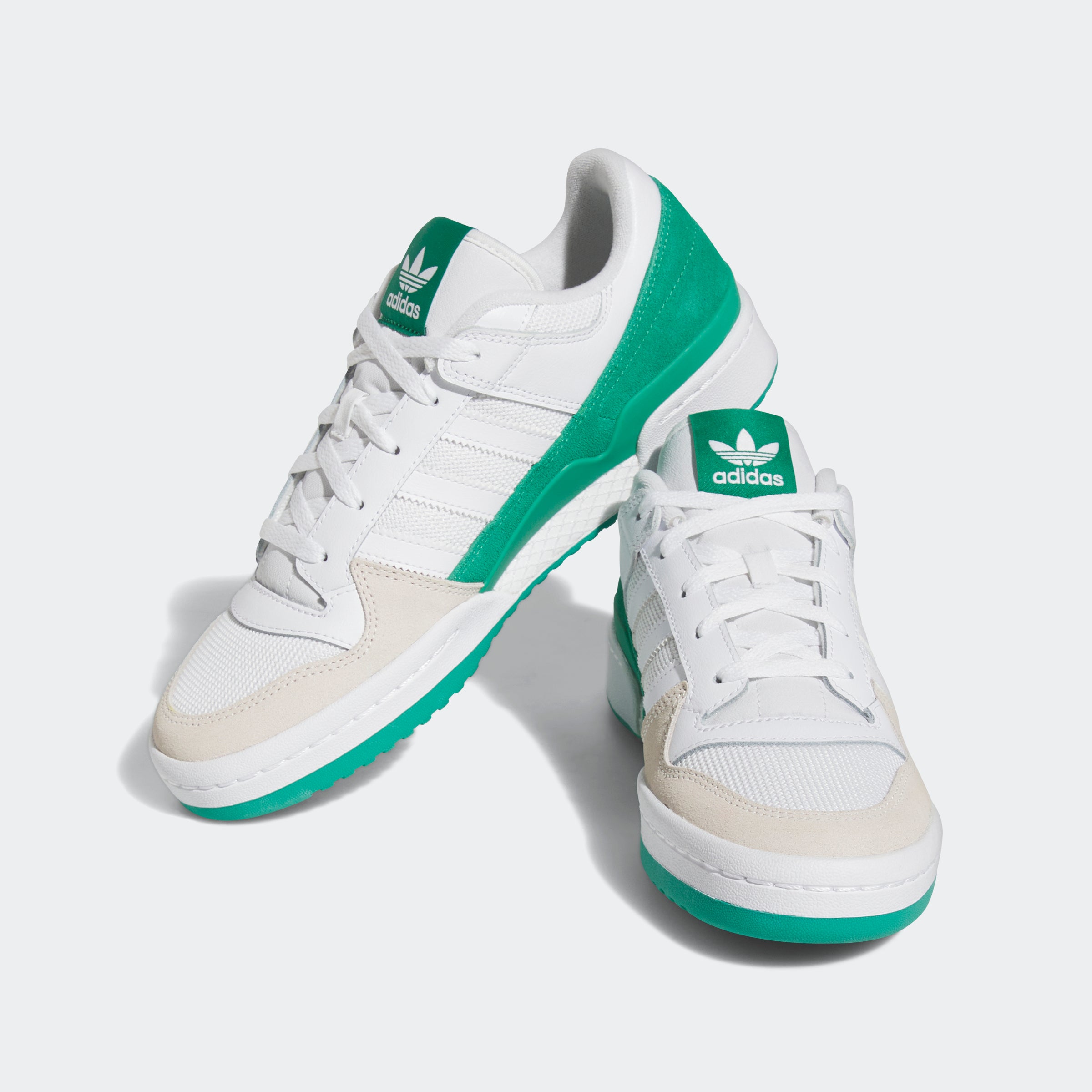 Men's adidas Originals Forum Low Classic Shoes White Green