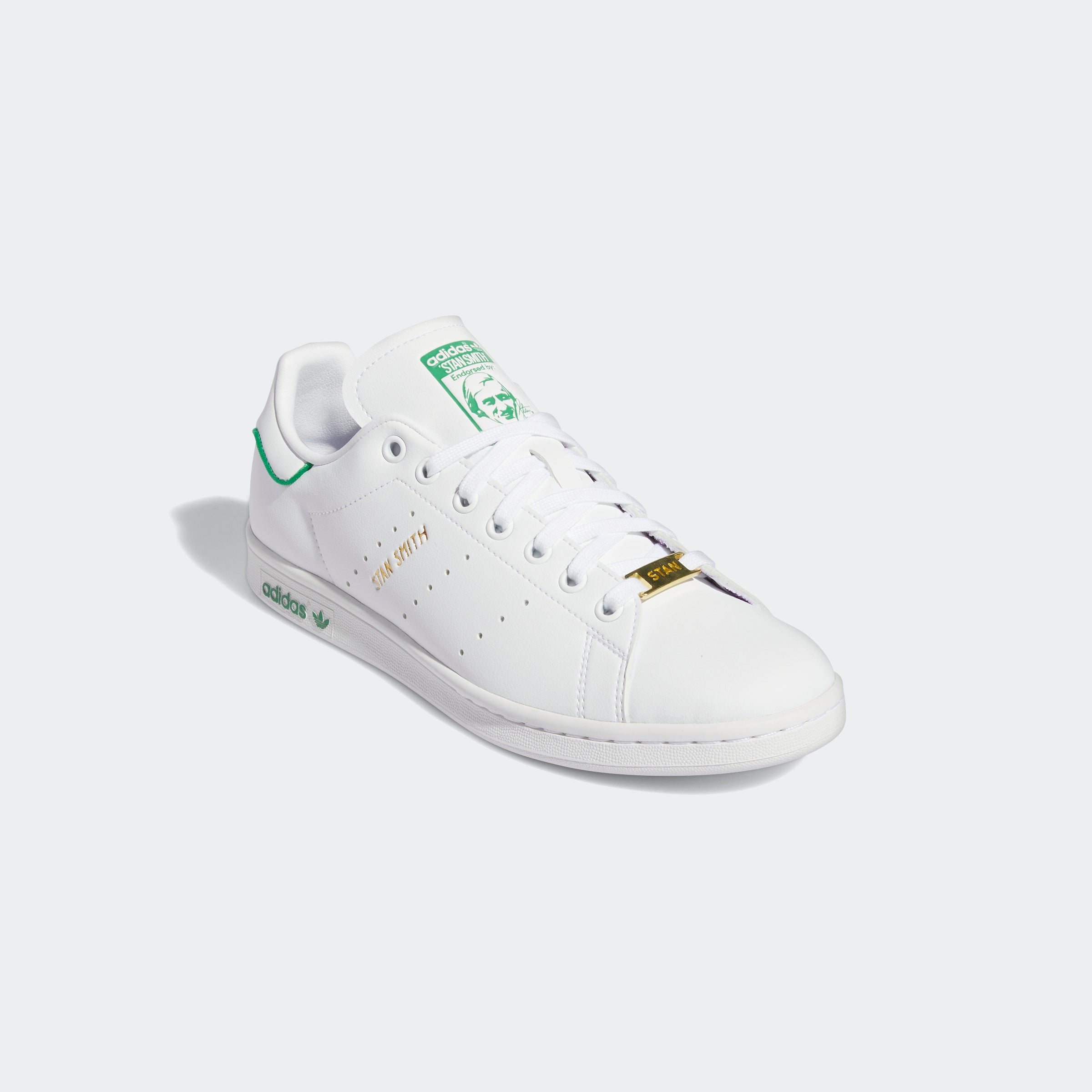Men's adidas Originals Stan Smith Shoes White Green