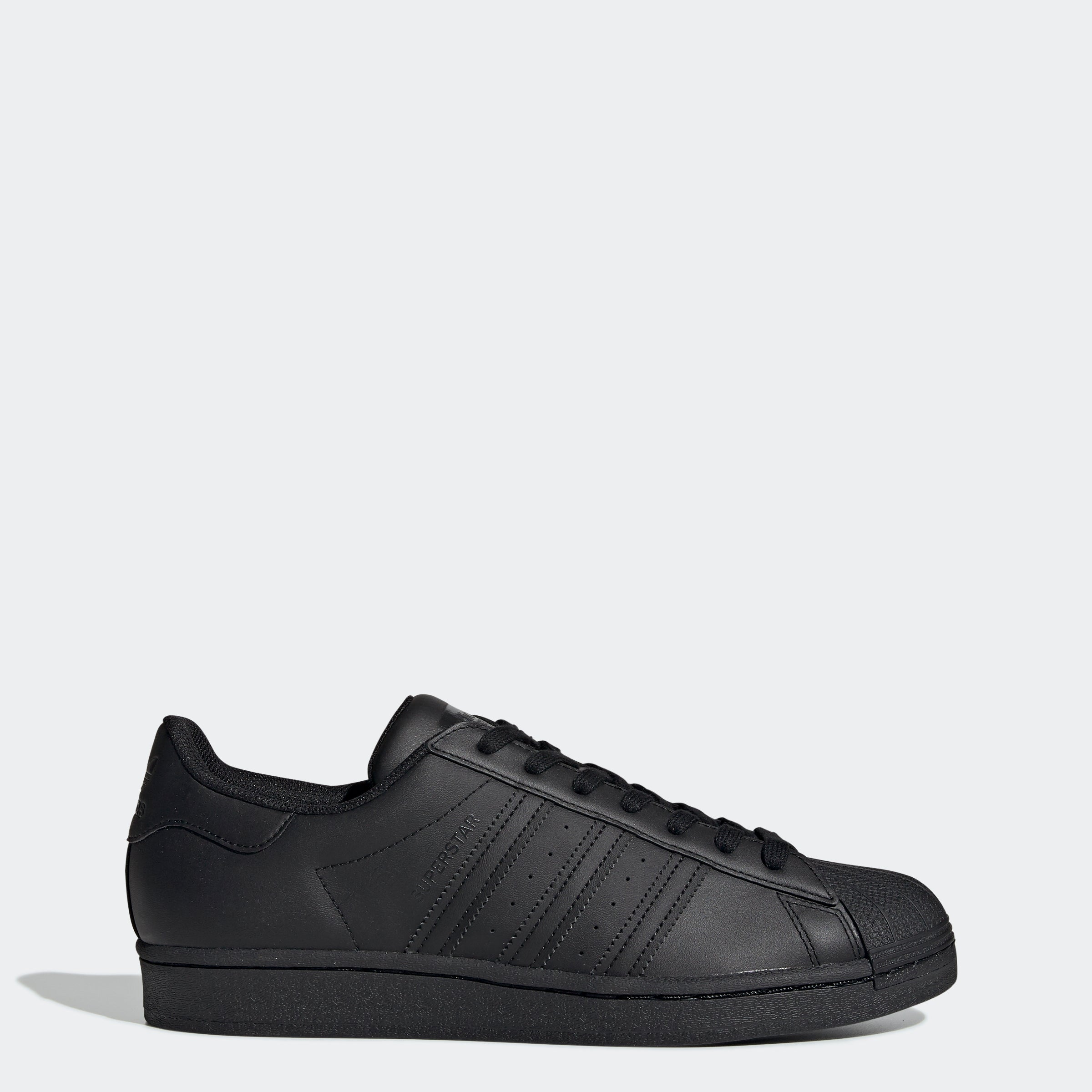 Men's adidas Originals Superstar Shoes Triple Black
