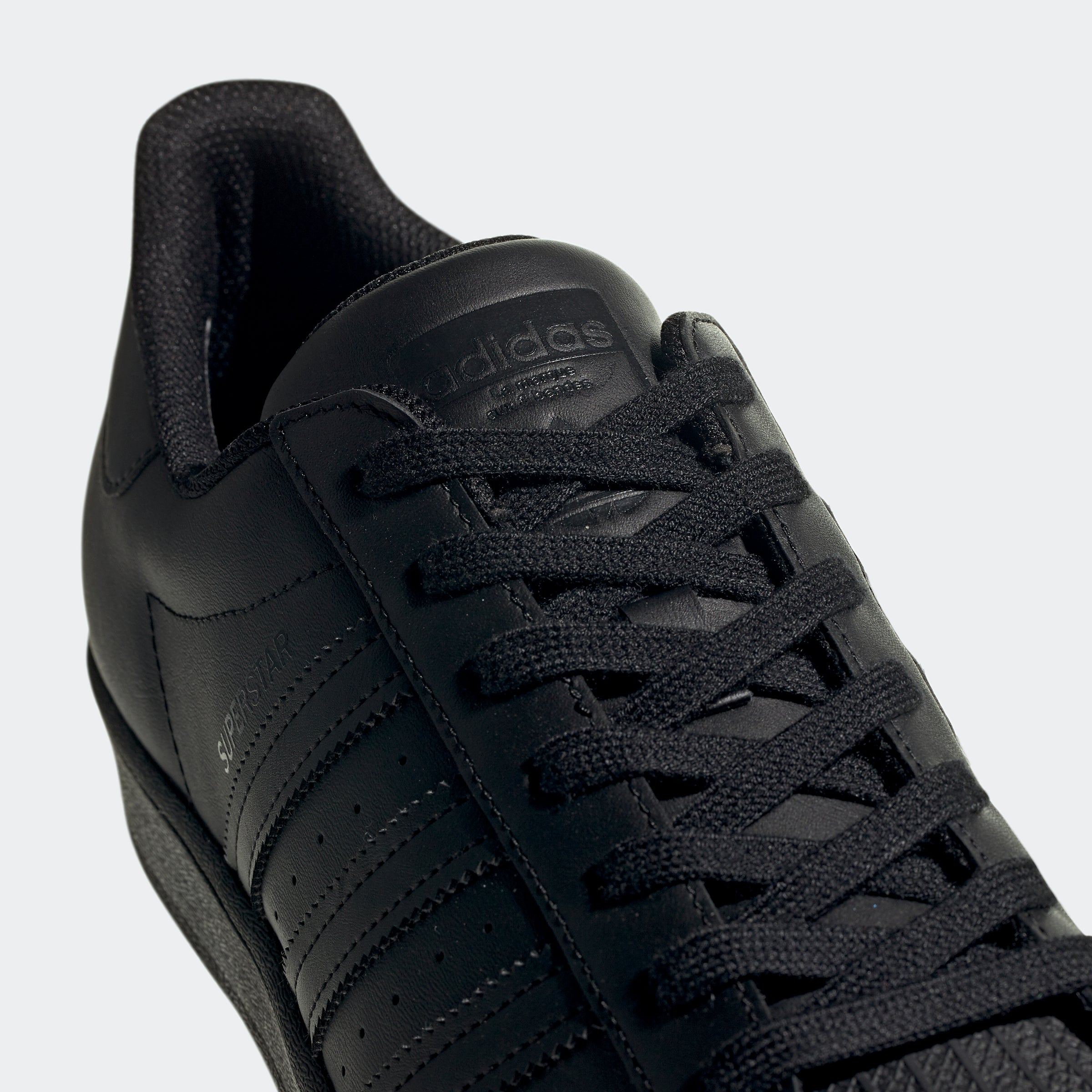 Men's adidas Originals Superstar Shoes Triple Black