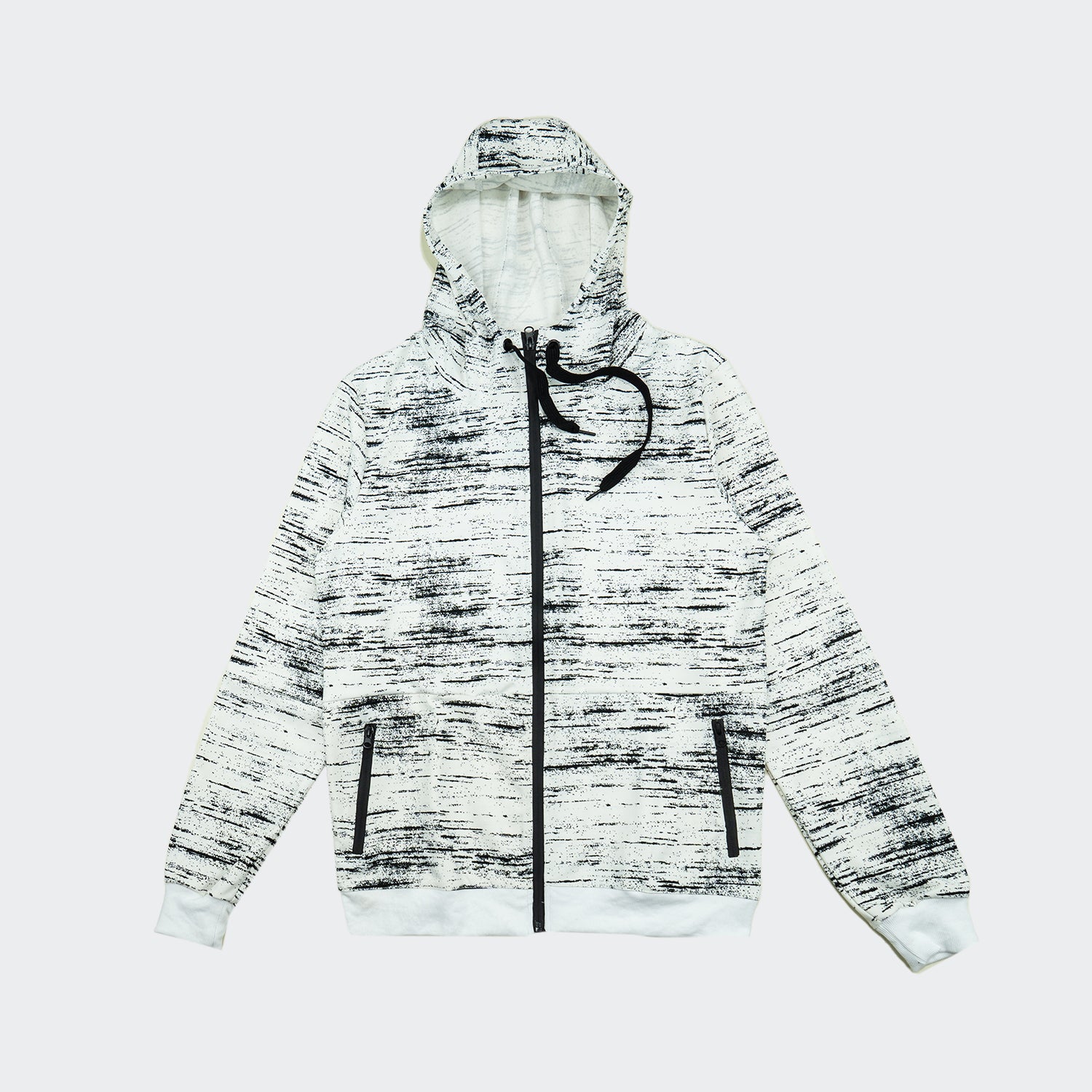 Men's Octagon Tech Hoodie Marble White