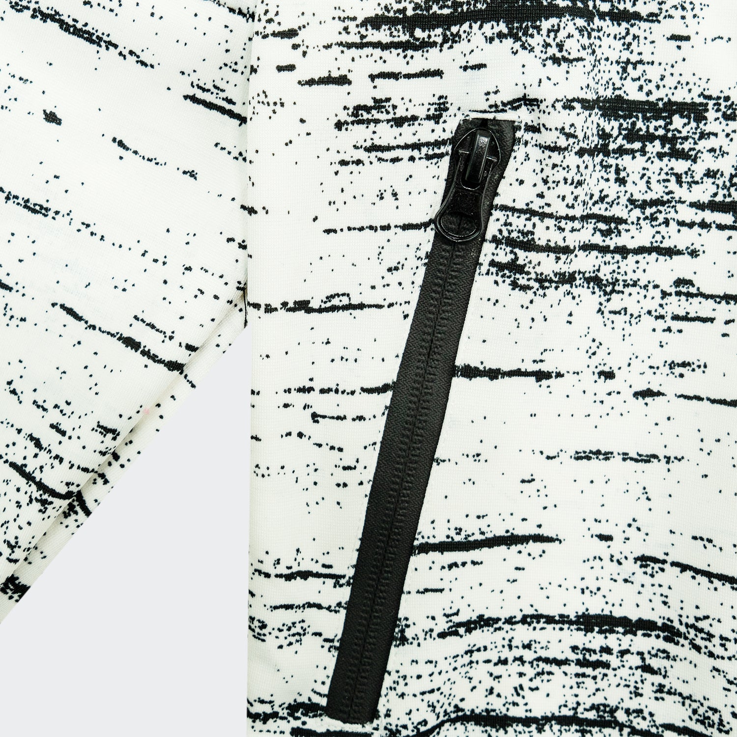 Men's Octagon Tech Hoodie Marble White