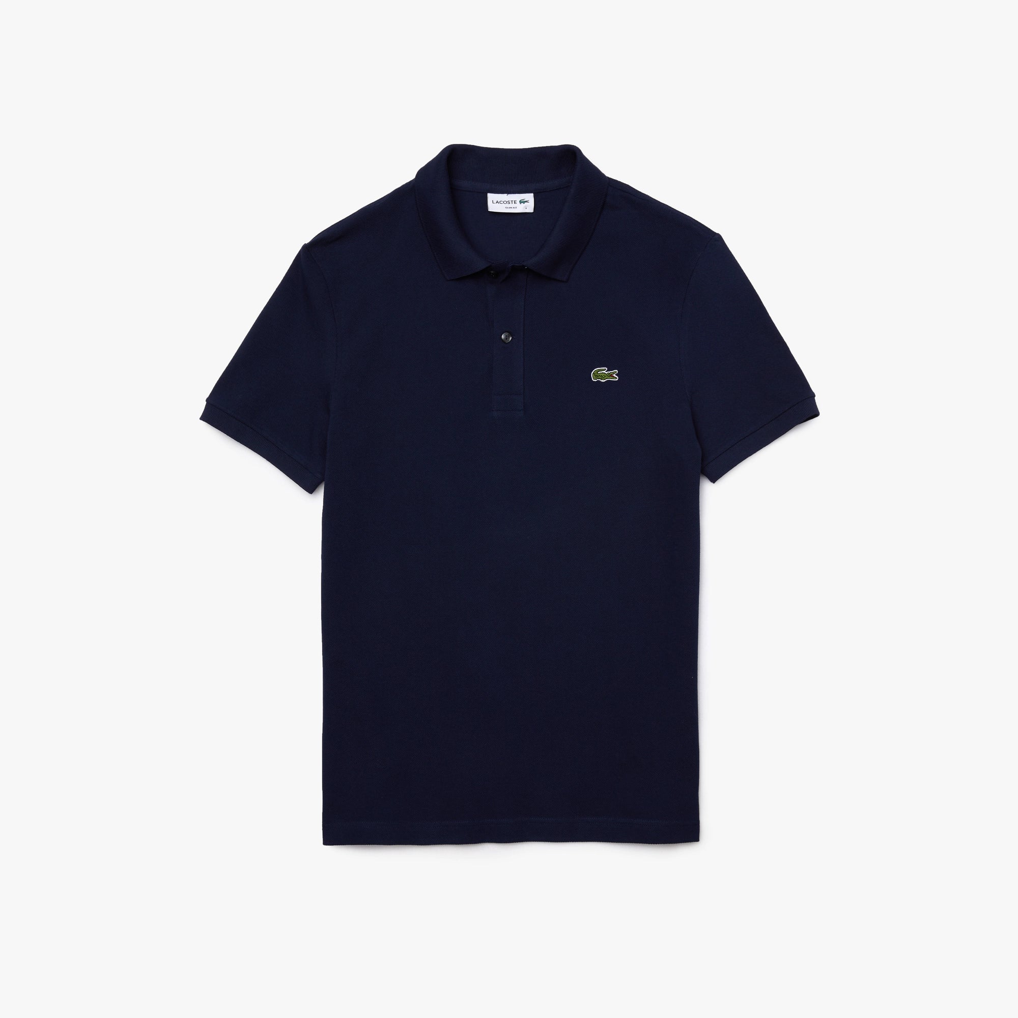 Men's Lacoste Slim Fit Petit Piqué Polo Navy