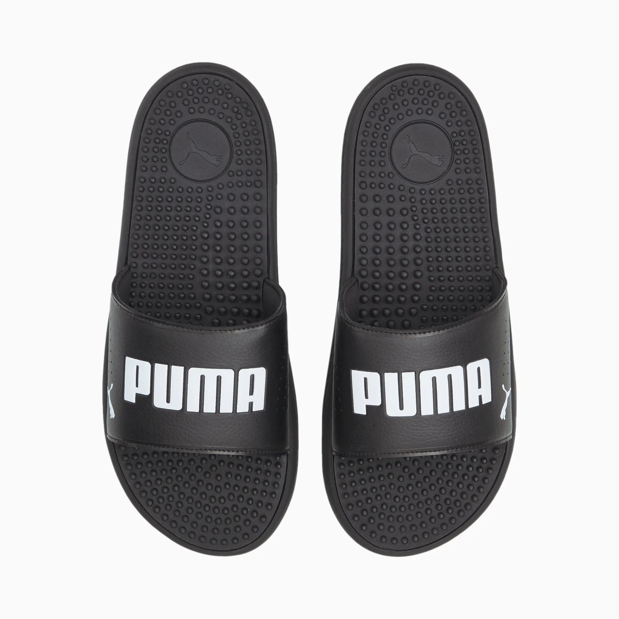 Men's PUMA Softride Massage Slides Black