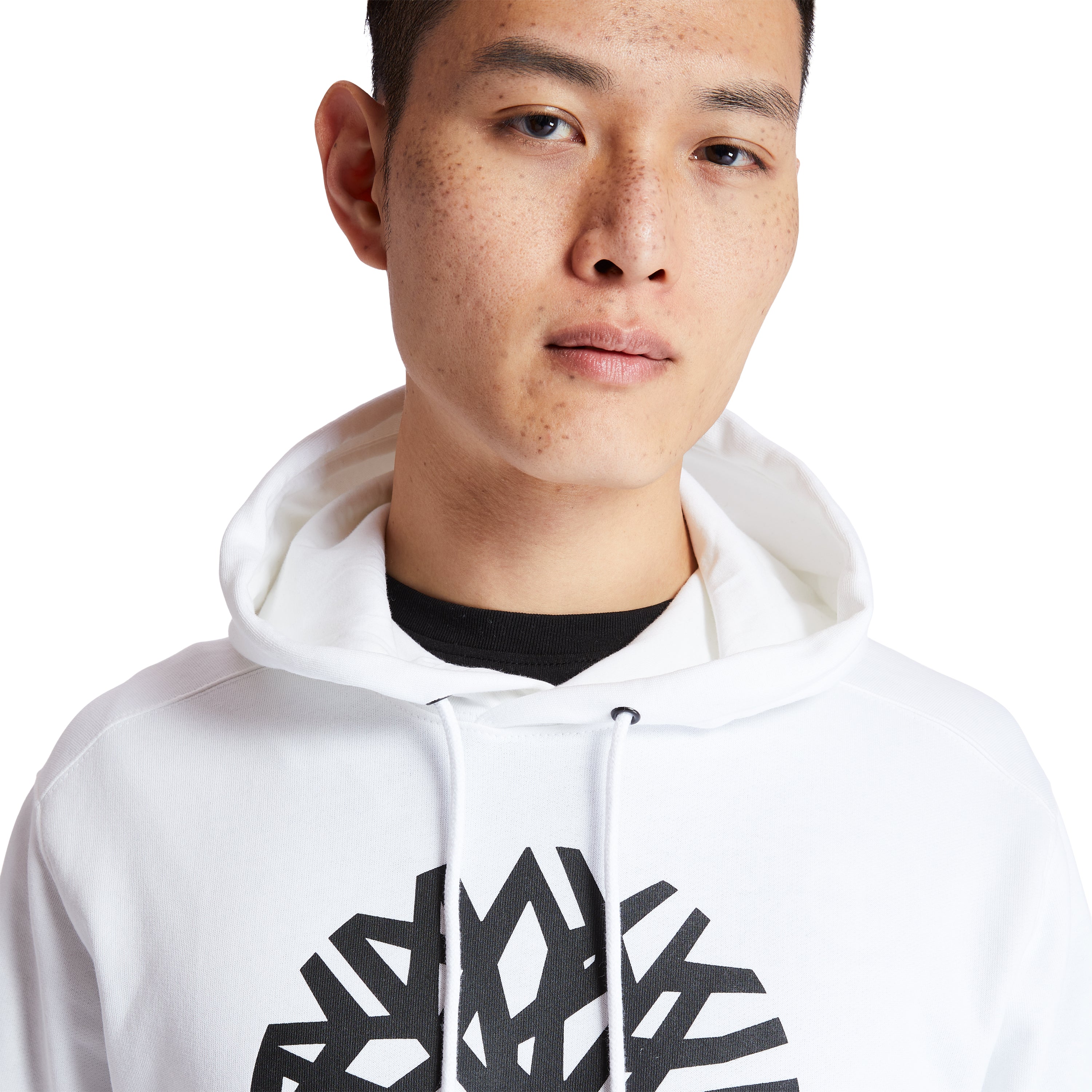 Men's Timberland Tree Logo Hoodie White