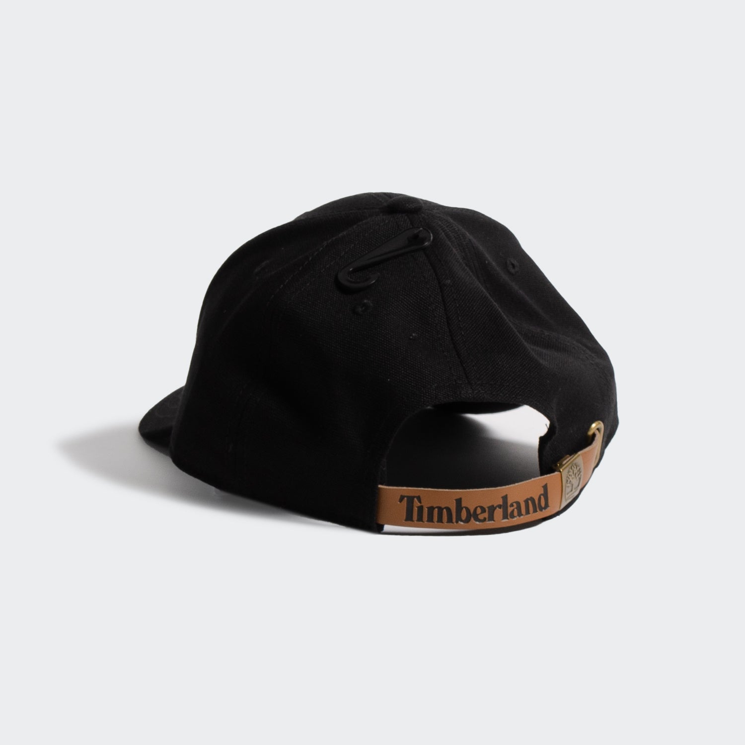 Men's Timberland Cotton Baseball Strapback Cap Black