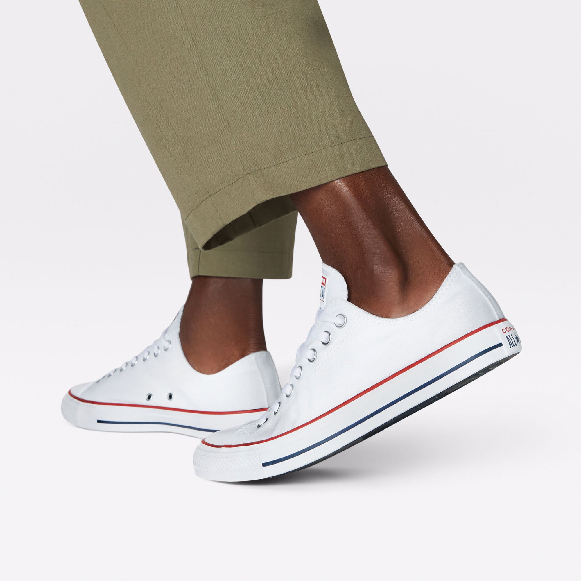 Unisex Converse Chuck Taylor All Star Low Top Shoes White