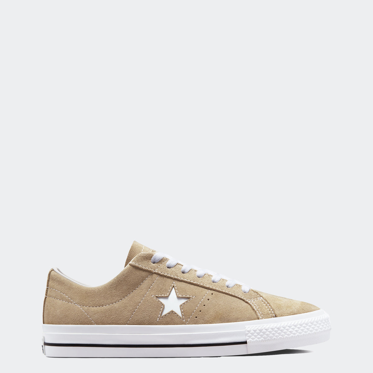 Unisex Converse One Star Pro Suede Shoes Khaki | Chicago City Sports