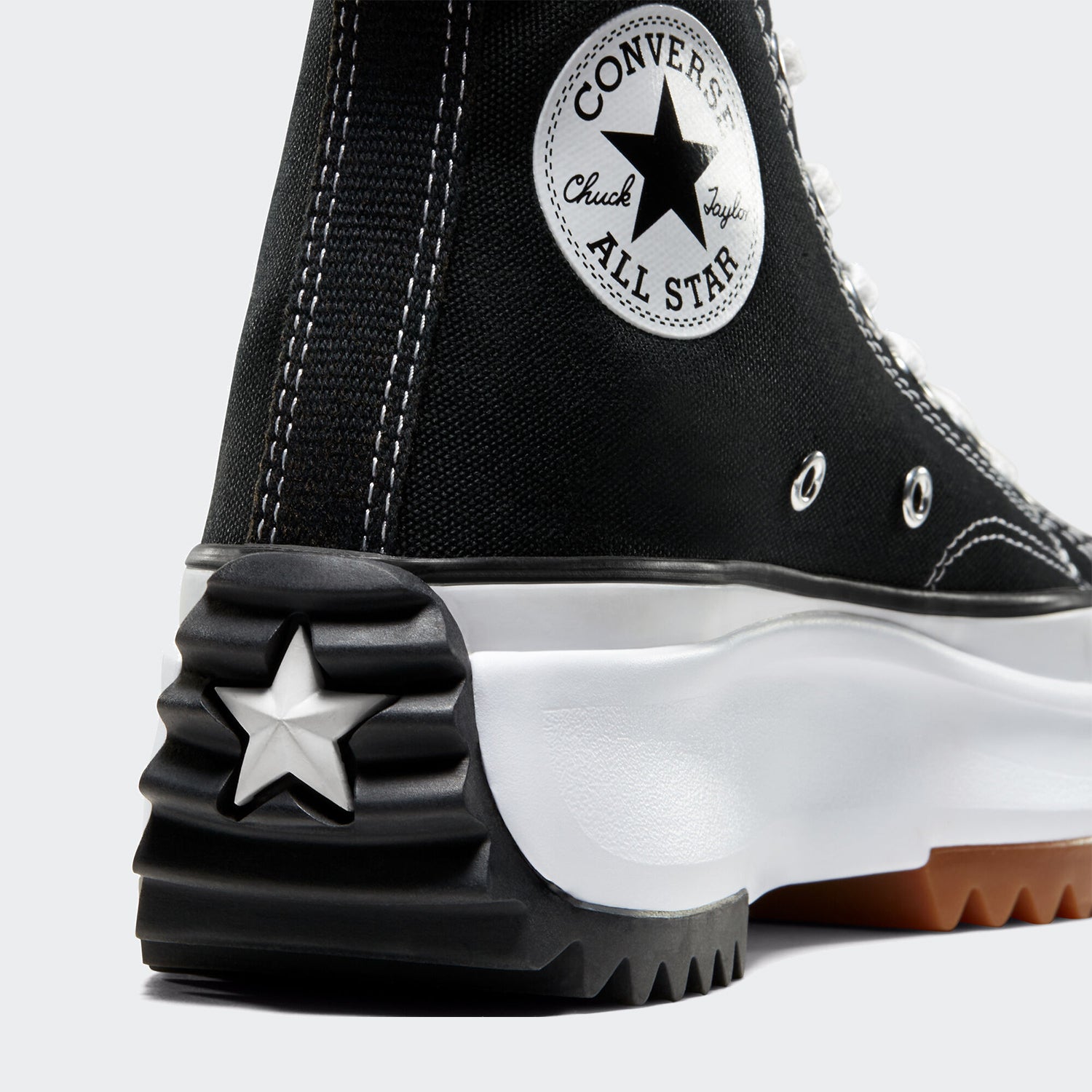 Unisex Converse Run Star Hike Platform Shoes Black