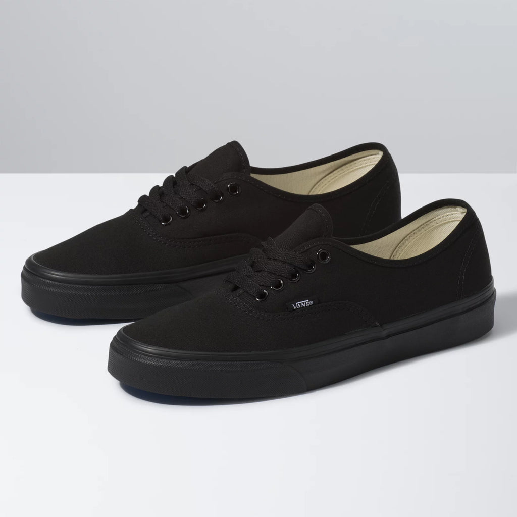 Unisex Vans Authentic Shoes Black
