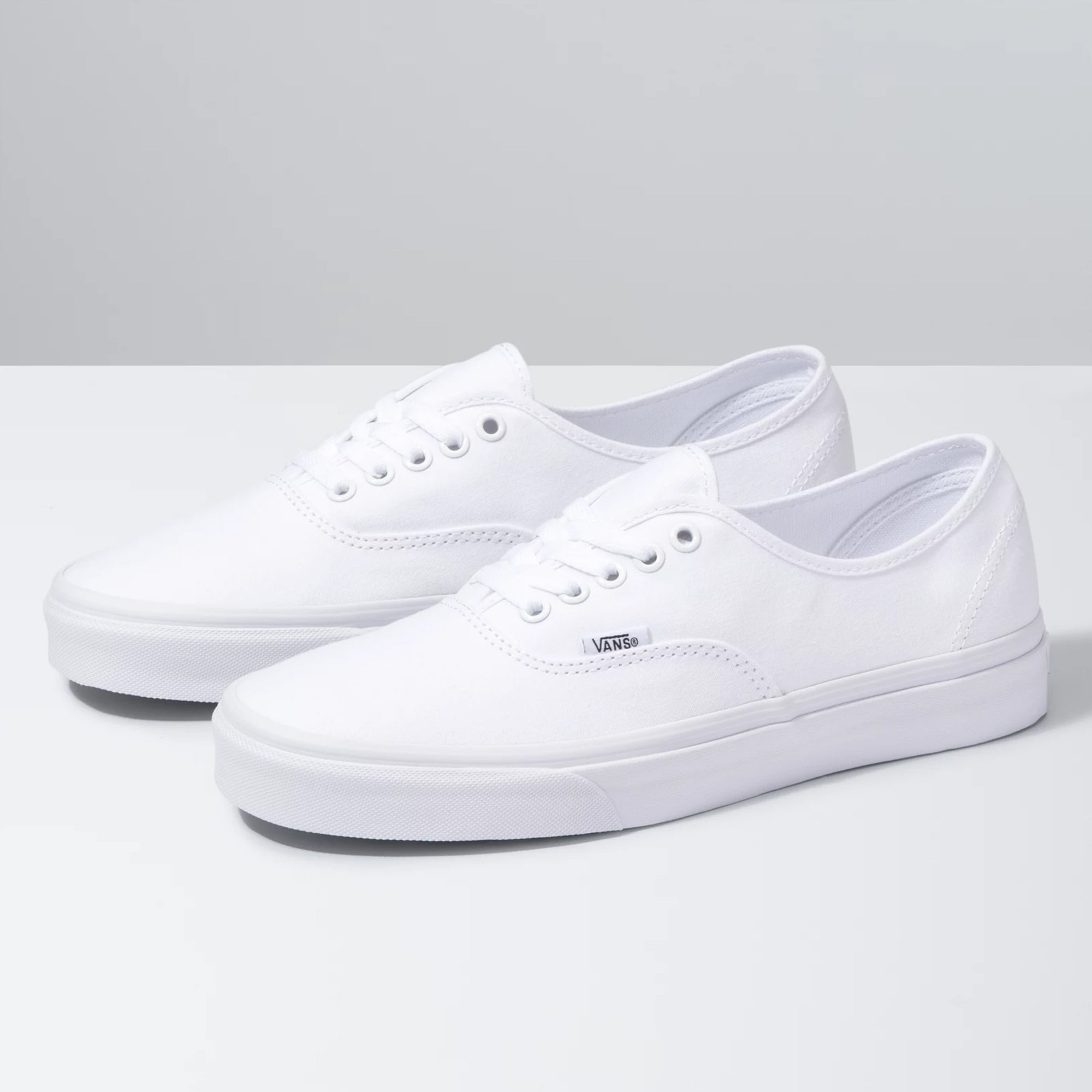 Unisex Vans Authentic Shoes True White