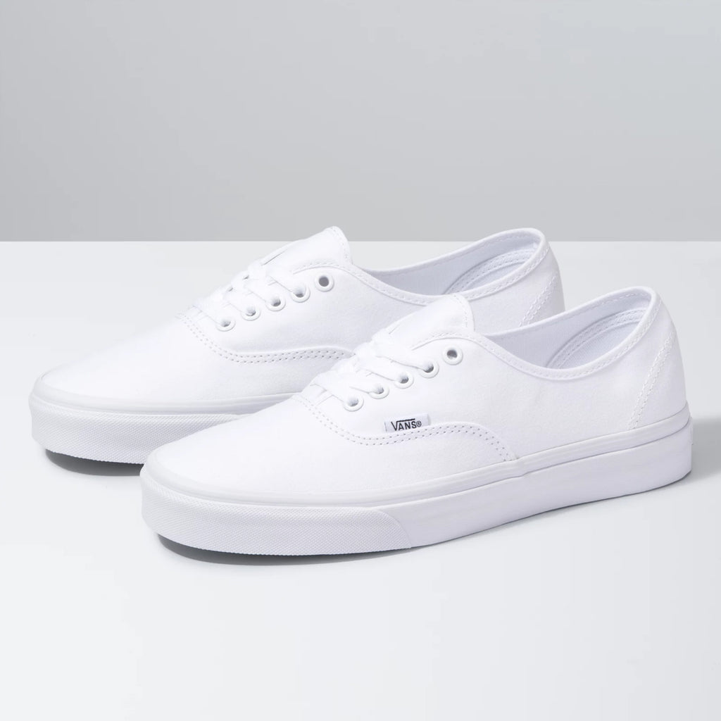 Unisex Vans Authentic Shoes True White