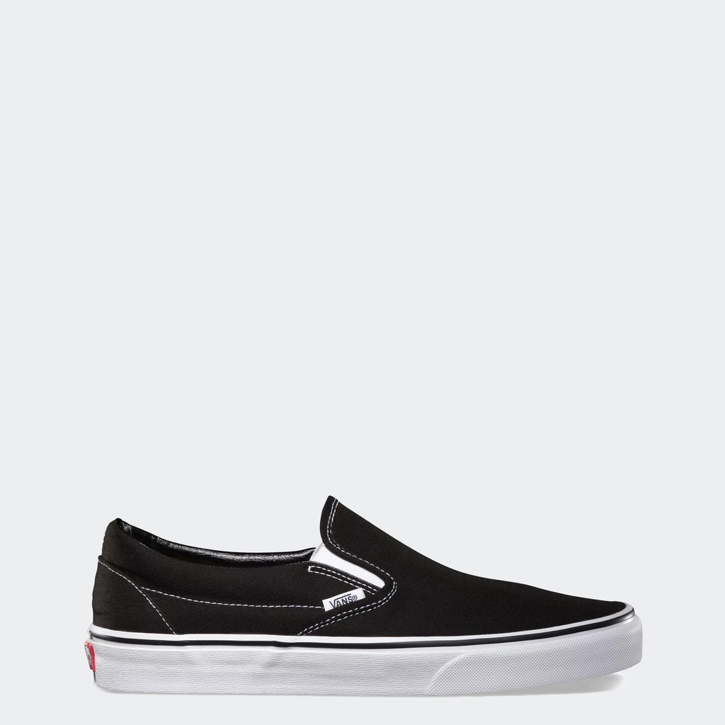 Unisex Vans Slip-On Shoes Black/White