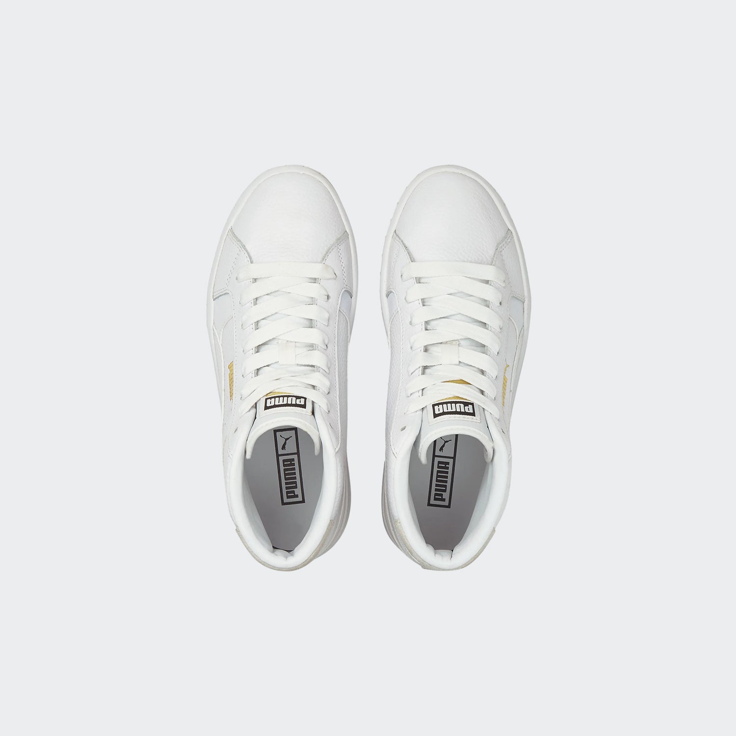 Women's PUMA Cali Star Mid Sneakers White