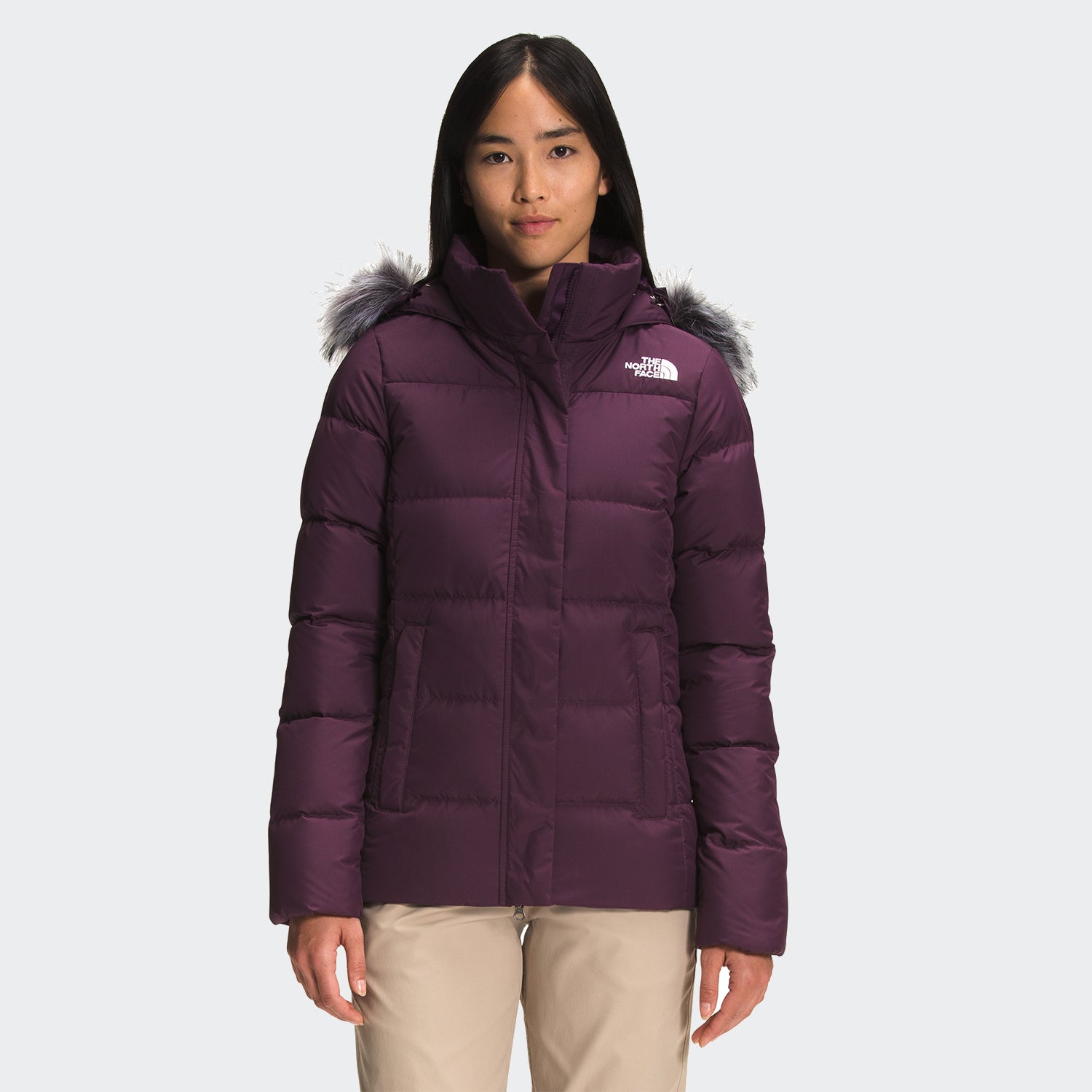 Women's TNF Gotham Jacket Blackberry Wine Chicago City Sports