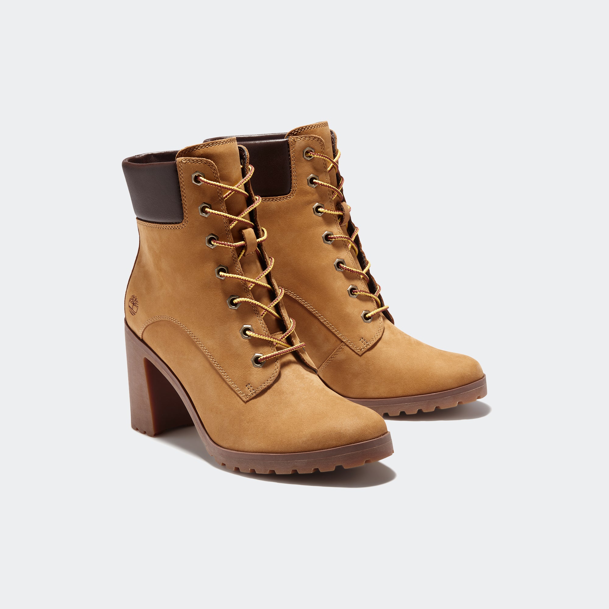 Women's Timberland Allington Lace-Up 6-Inch Boots Wheat Nubuck