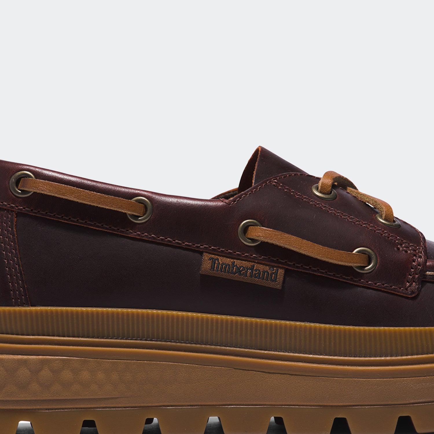 Women's Timberland Ray City EK+ Boat Shoes Burgundy