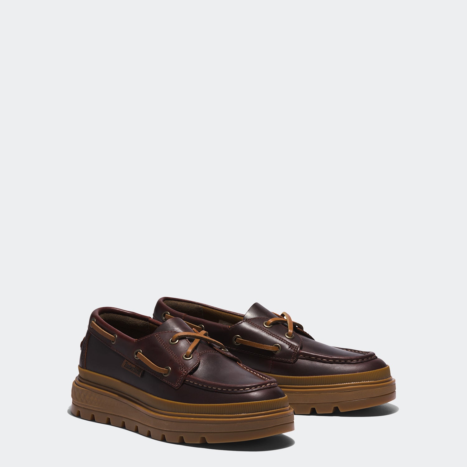 Women's Timberland Ray City EK+ Boat Shoes Burgundy