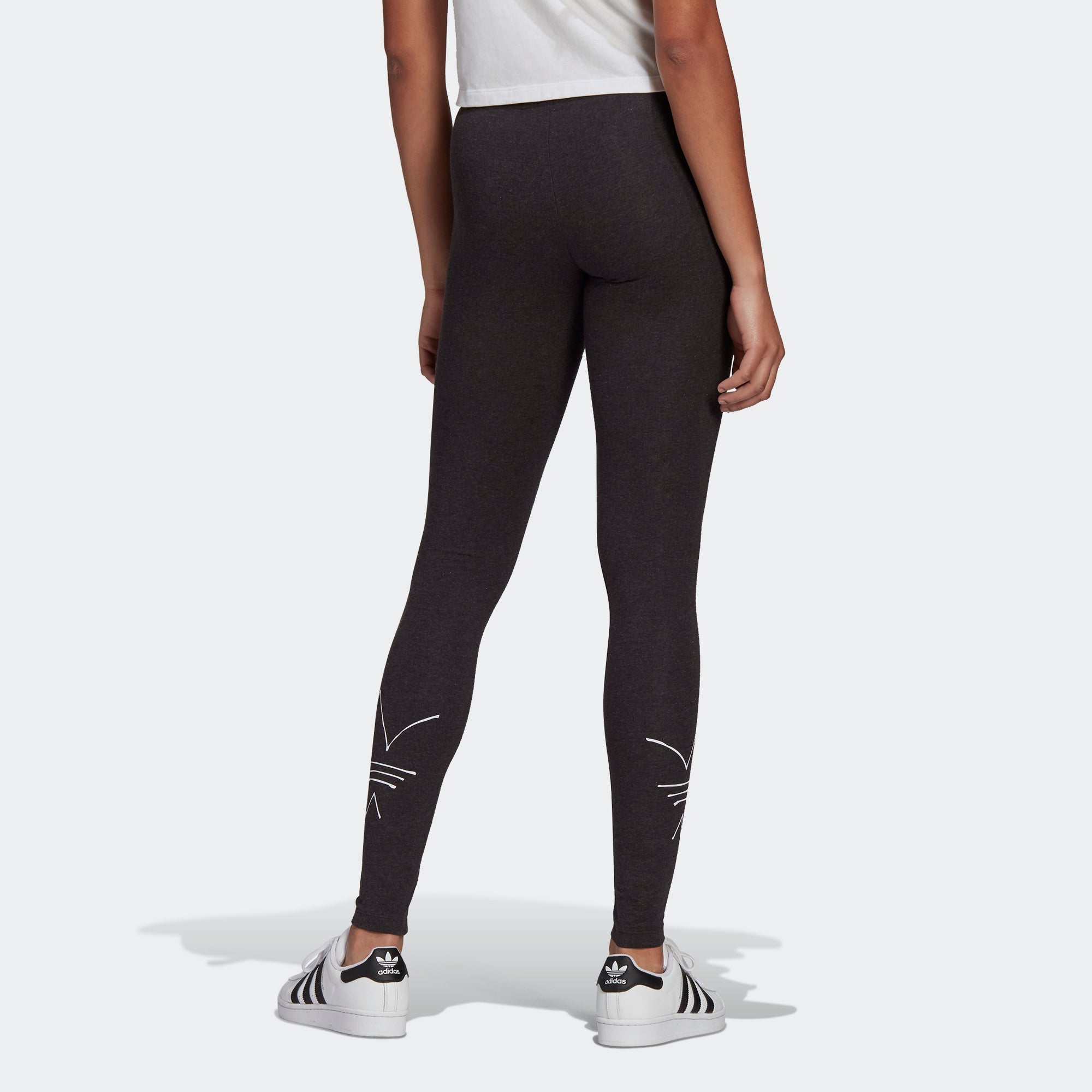 Women's adidas R.Y.V. Leggings Black GN4321 | Chicago City Sports | rear view