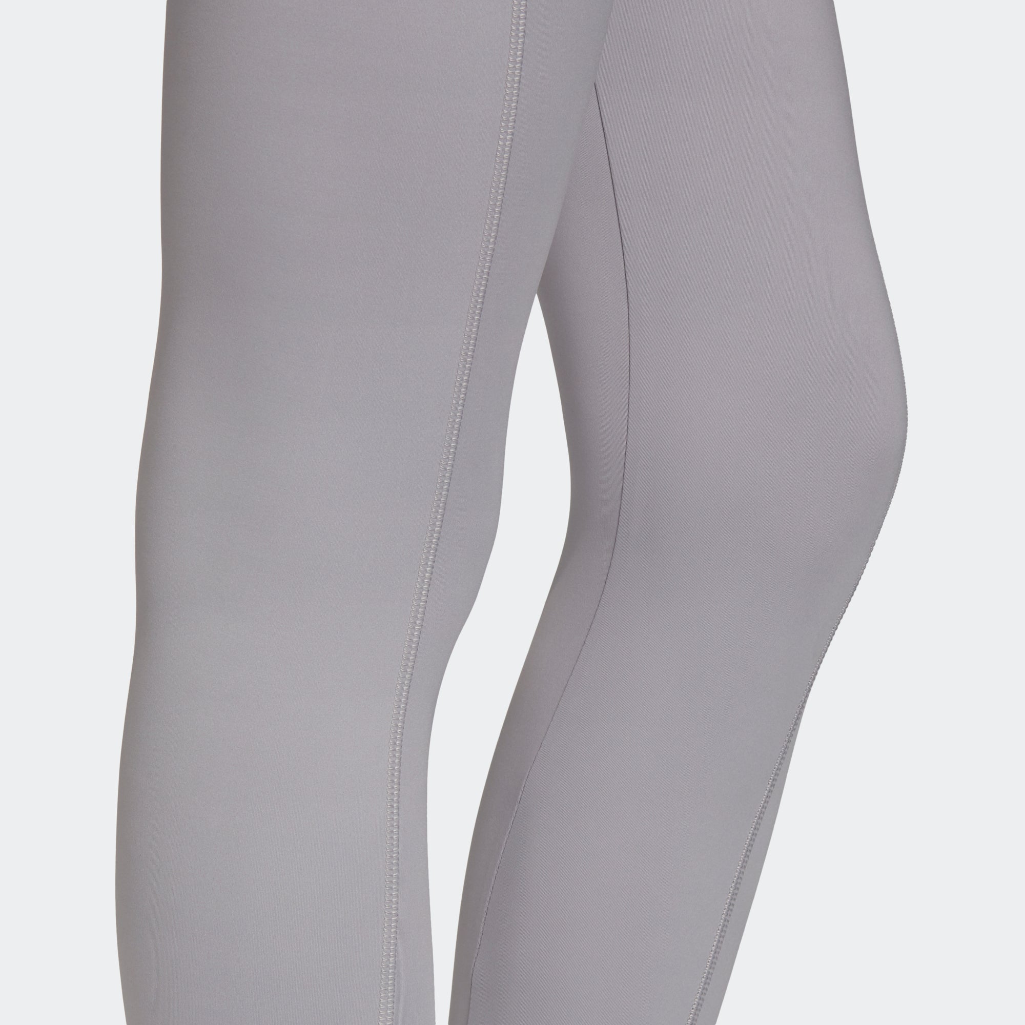 Women's adidas Originals R.Y.V. Leggings Glory Grey GK0695 | Chicago City Sports | view of the seams