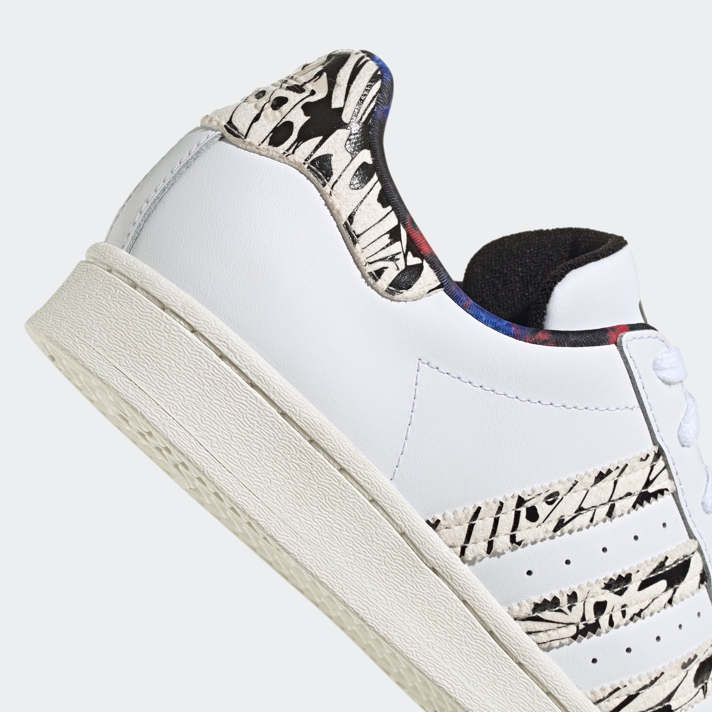 Women's adidas Originals Superstar Shoes White Butterfly
