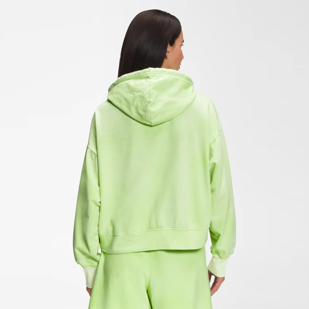 WMNS The North Face Dye Pullover Hoodie Green Chicago City Sports