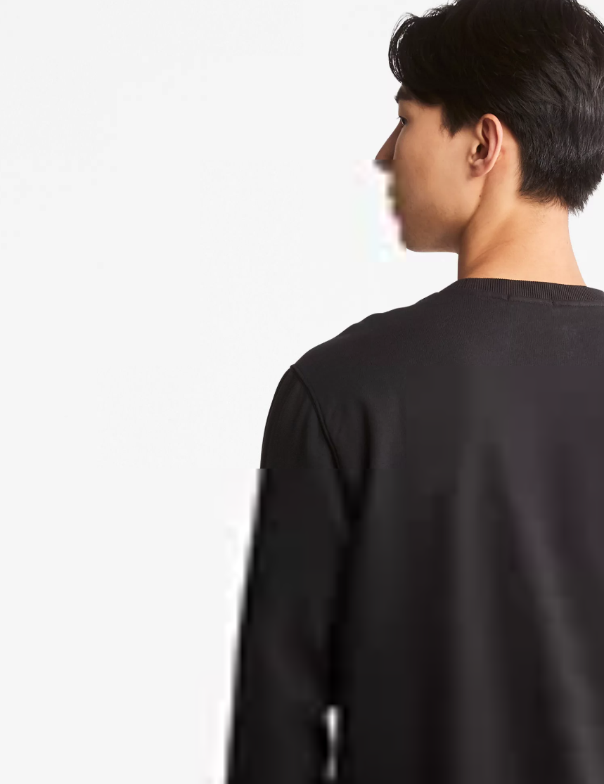 Men's Timberland Tree Logo Crewneck Sweatshirt Black