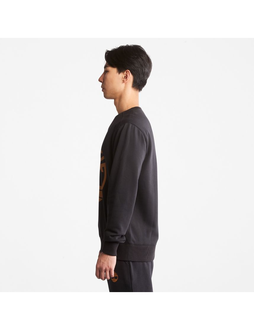 Men's Timberland Tree Logo Crewneck Sweatshirt Black