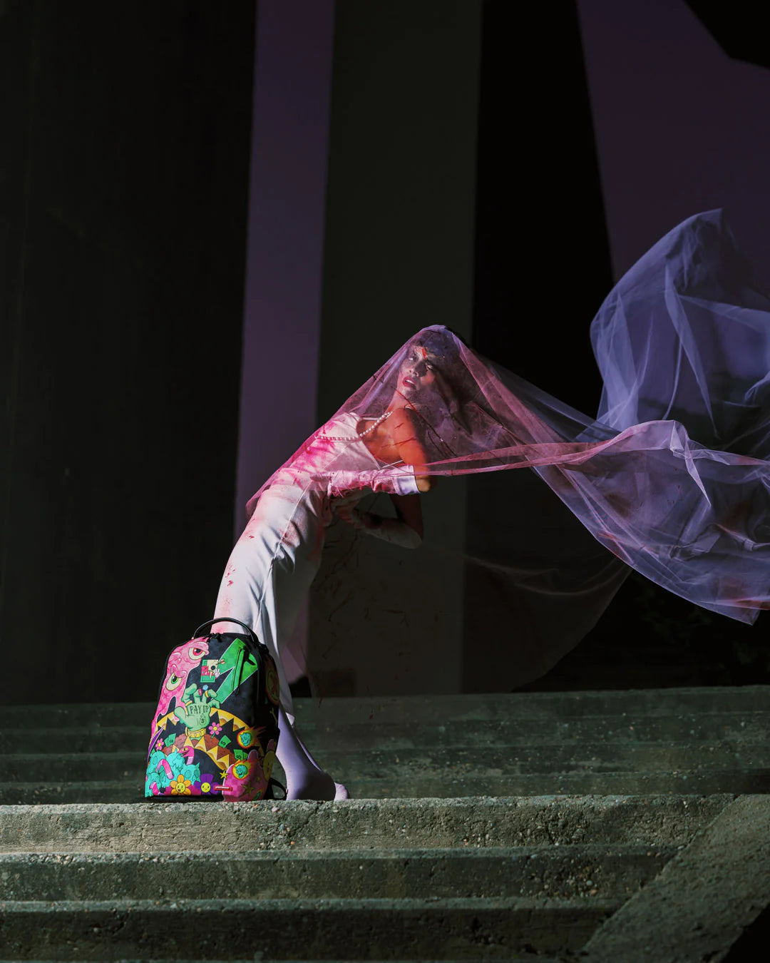 Sprayground Zombie Collage Backpack