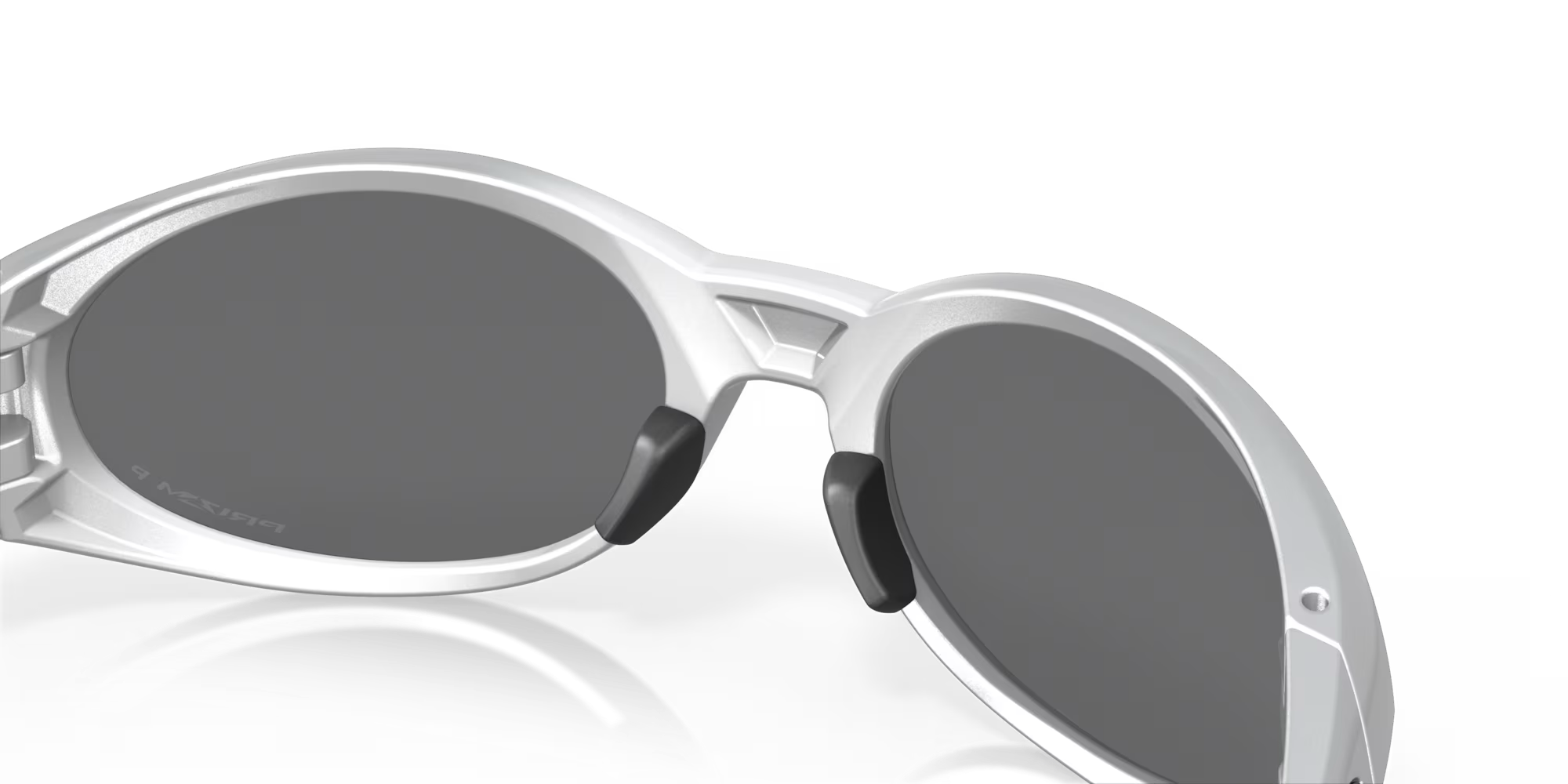 Oakley Eye Jacket Redux Sunglasses Silver Frame