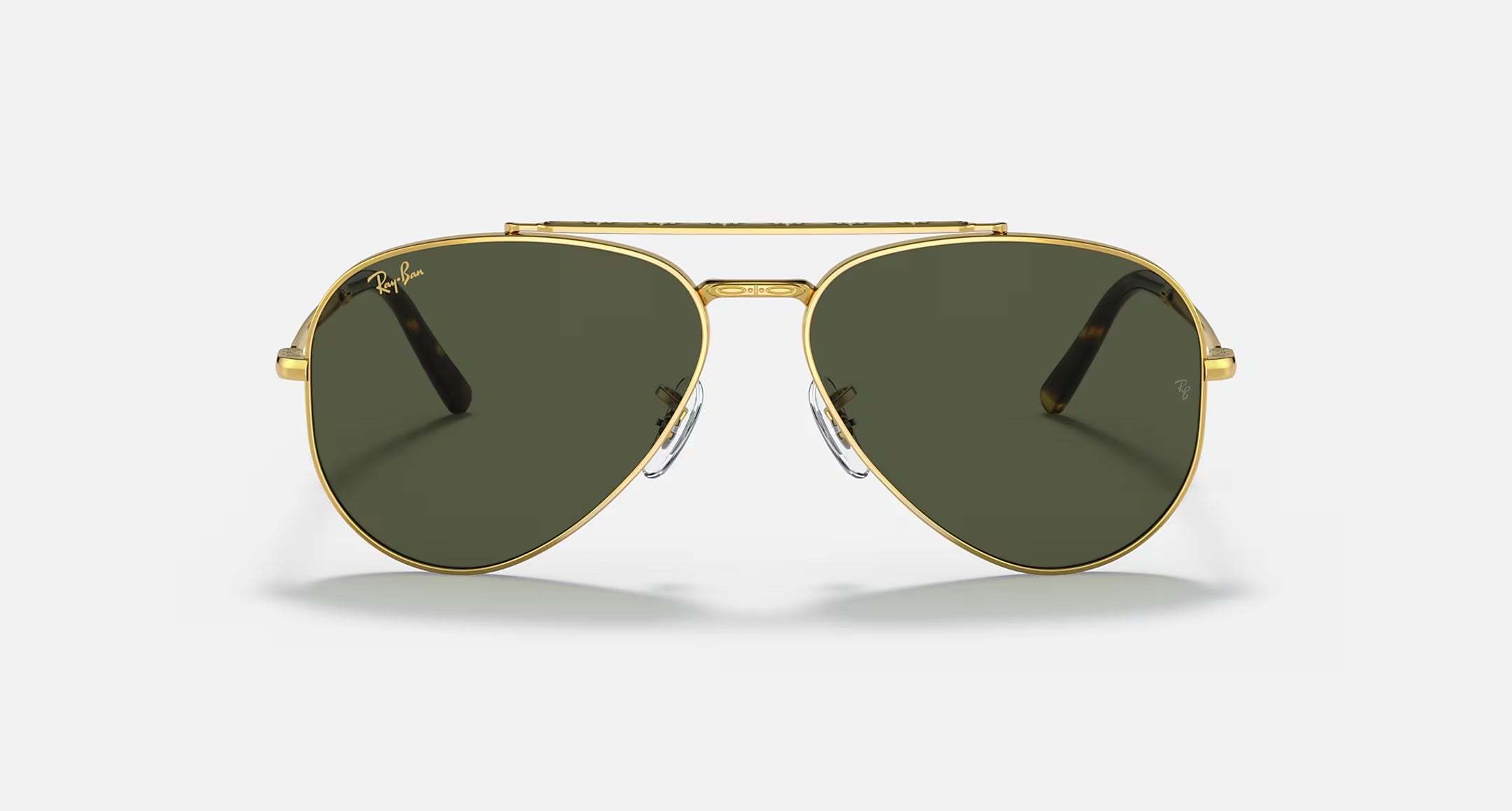 Ray-Ban New Aviator Sunglasses Polished Gold | Chicago City Sports