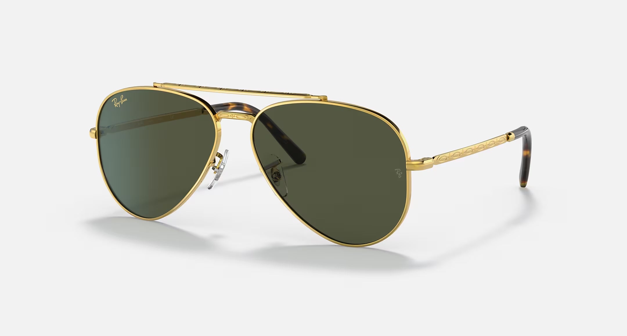 Ray-Ban New Aviator Sunglasses Polished Gold | Chicago City Sports