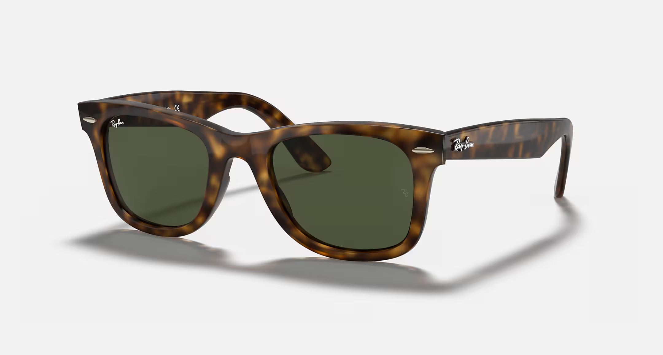 Ray-Ban Wayfarer Ease Sunglasses Polished Light Havana
