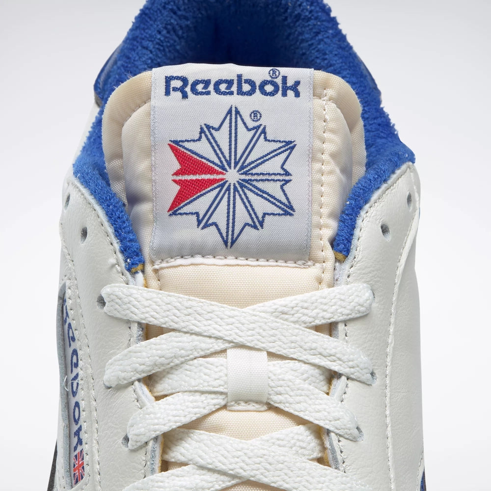 Men's Reebok Club C Revenge Vintage Shoes Chalk Collegiate Royal Blue