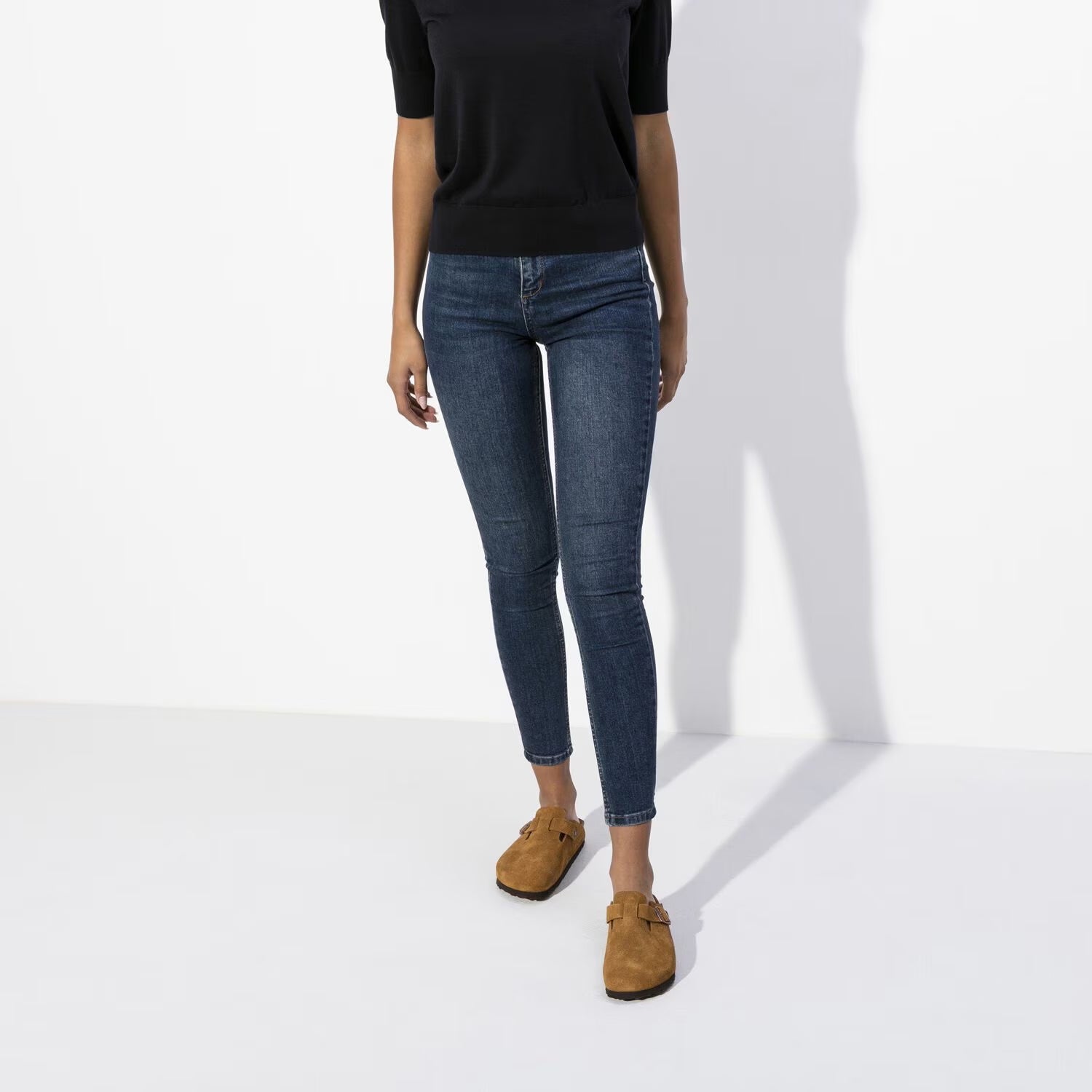 Men's BIRKENSTOCK Boston Soft Footbed Suede Leather Mink