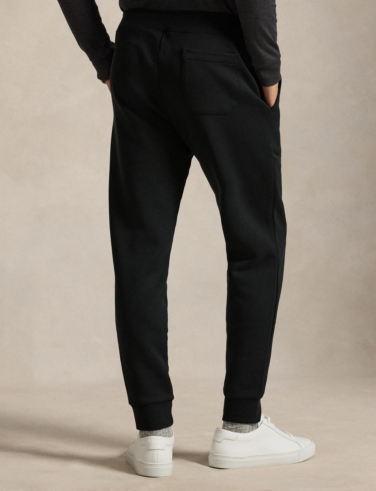 Men's Polo Ralph Lauren Double-Knit Jogger Pant Black 710888283001