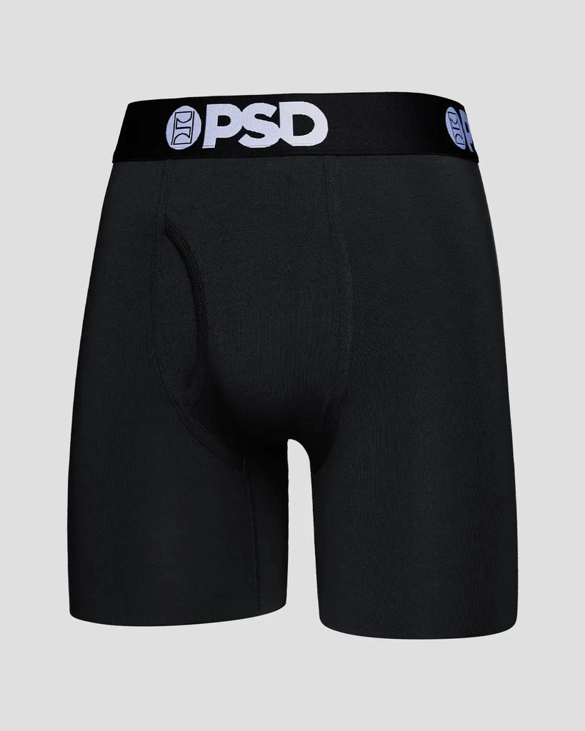 Men's PSD Modal Solid Boxer Briefs Black