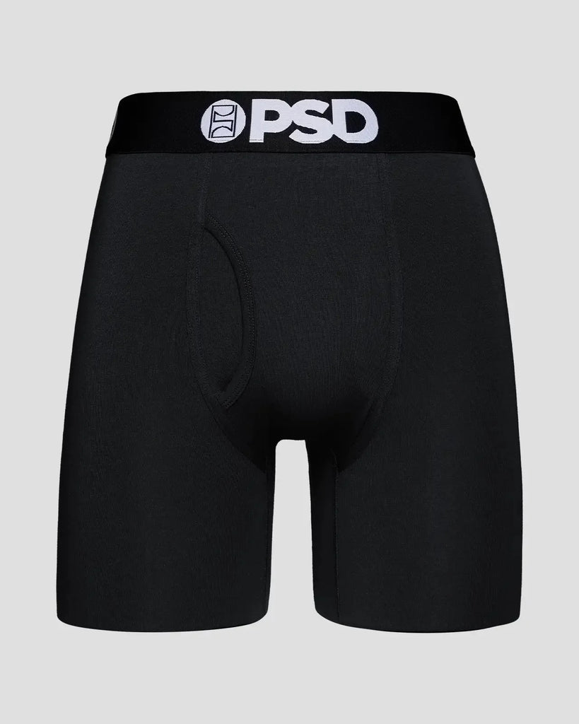 Men's PSD Modal Solid Boxer Briefs Black