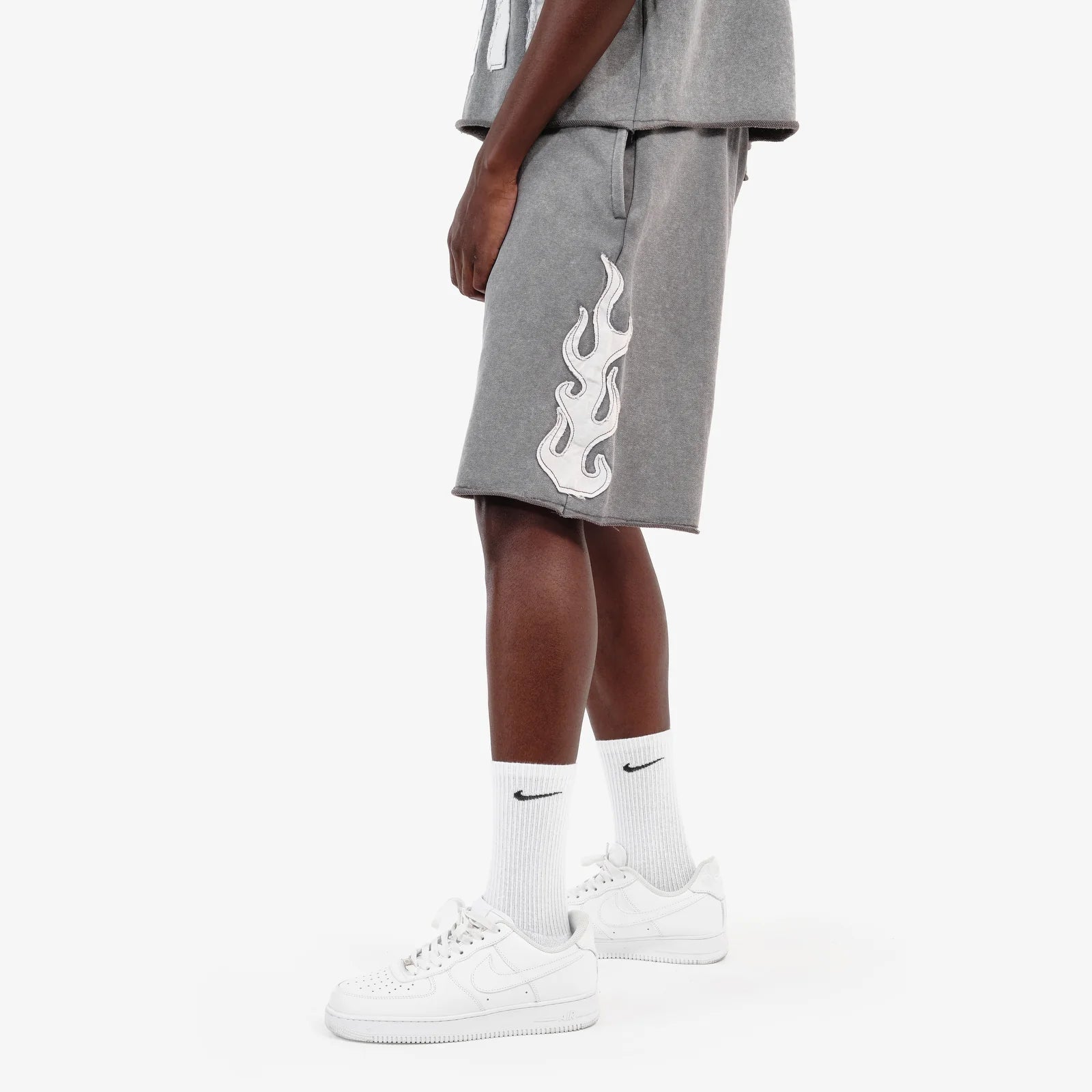 Men's Copper Rivet Saints Shorts Gray