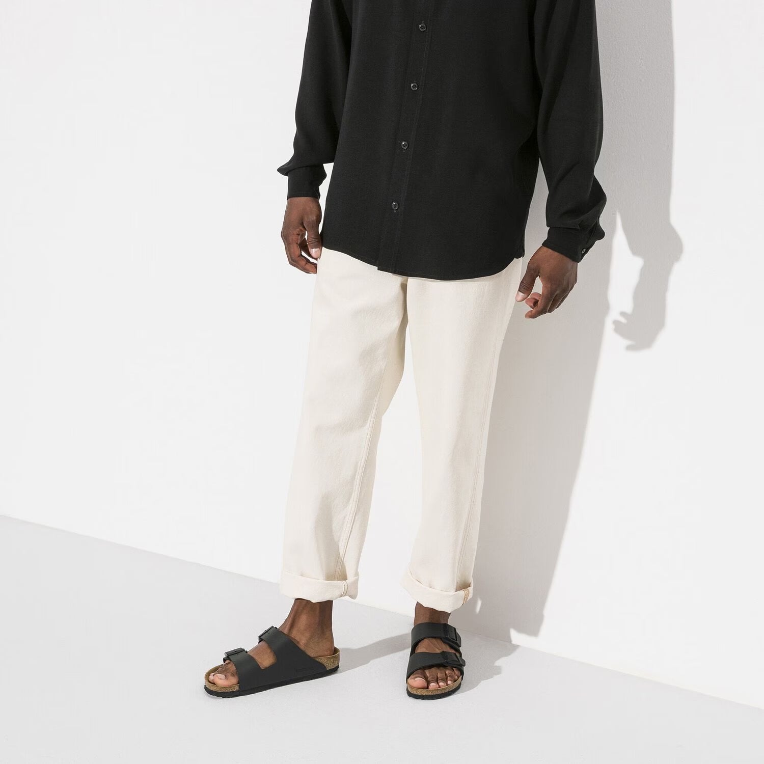 Men's BIRKENSTOCK Arizona Birko-Flor Black | Chicago City Sports