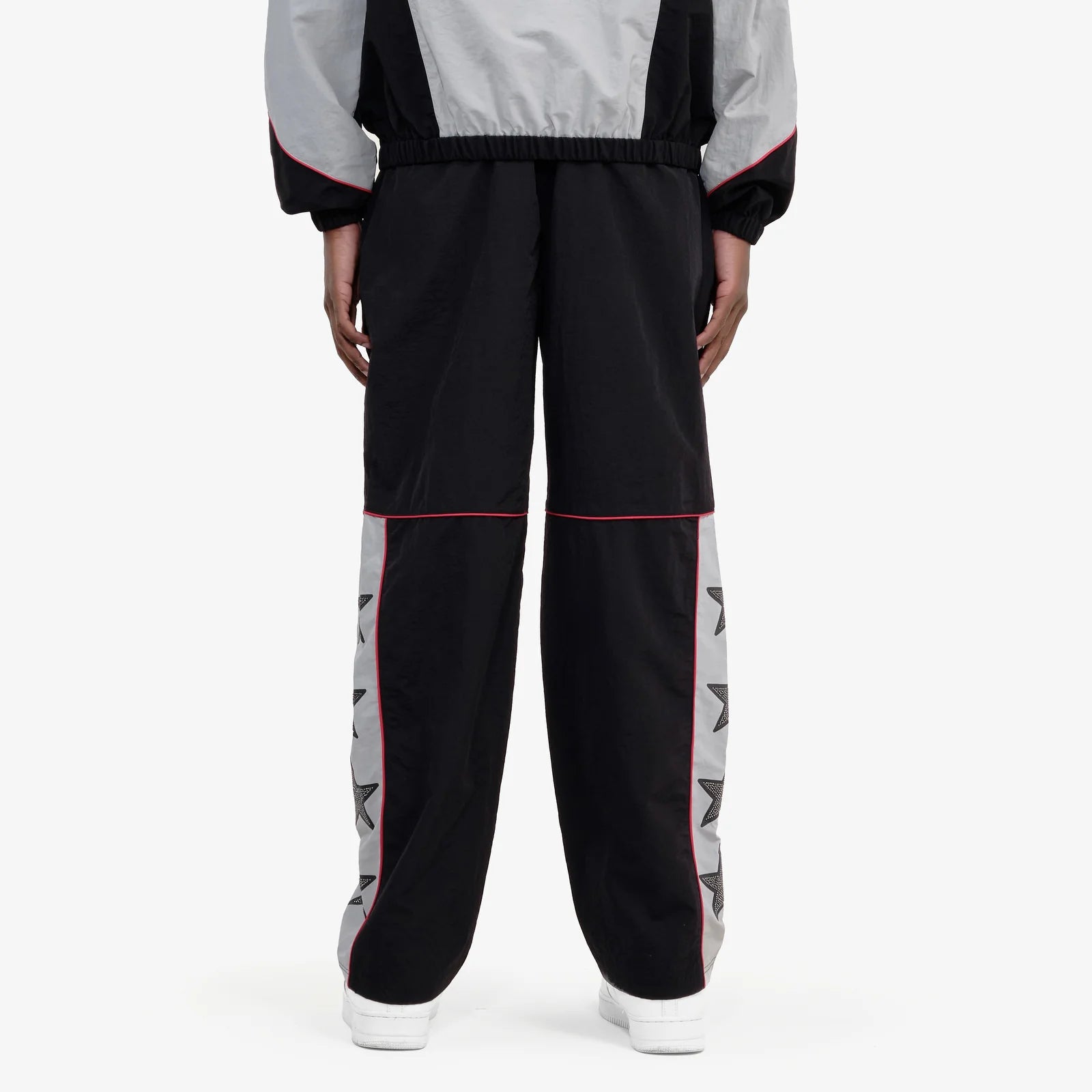 Men's Copper Rivet Champs Windbreaker Pants Black