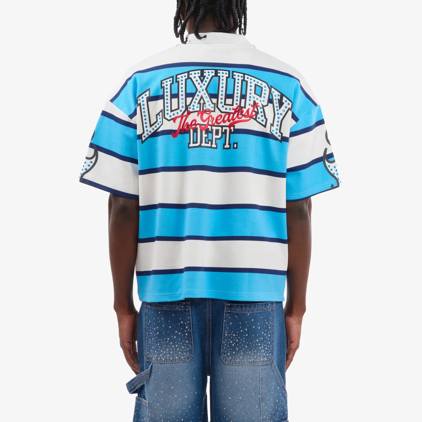 Men's Copper Rivet Hustle Polo Blue
