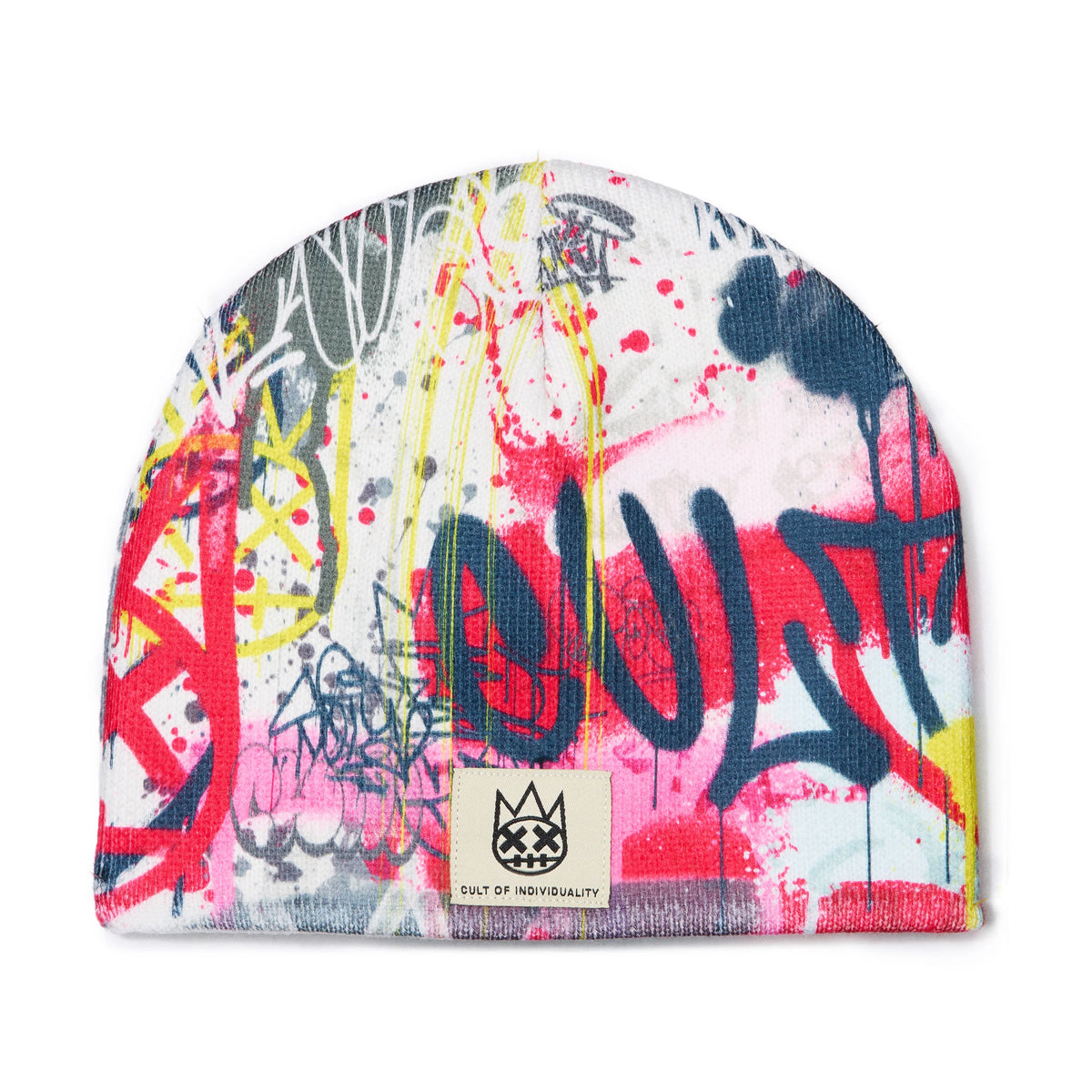 Cult of Individuality Knit Hat Graffiti